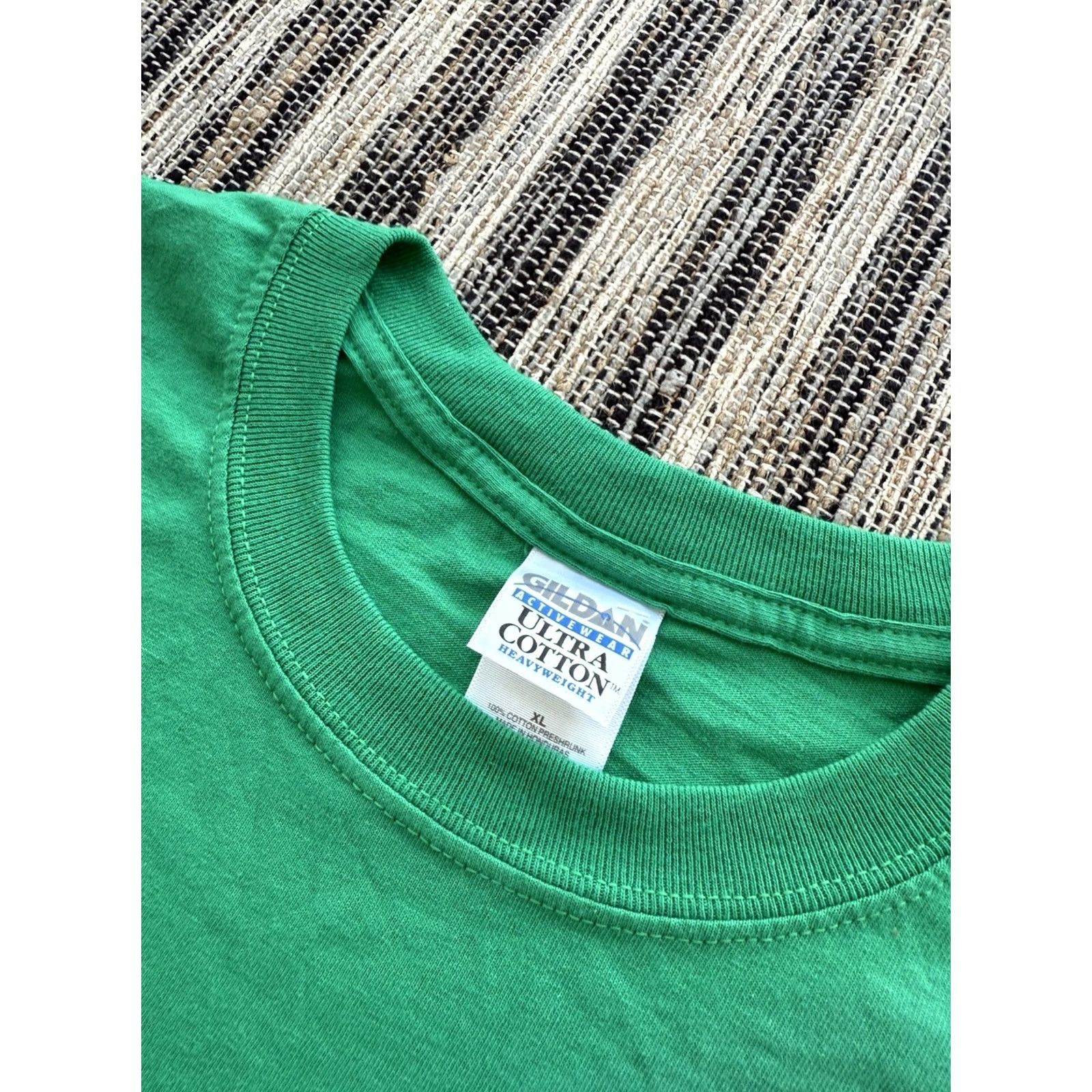 Vintage VINTAGE Red Hot Chili Peppers T-Shirt XL Green Rock Band Shirt Mens 2003 RHCP Sz XL Short Sleeve Graphic Print Vintage Shirt Size US XL / EU 56 / 4 - 7 Thumbnail