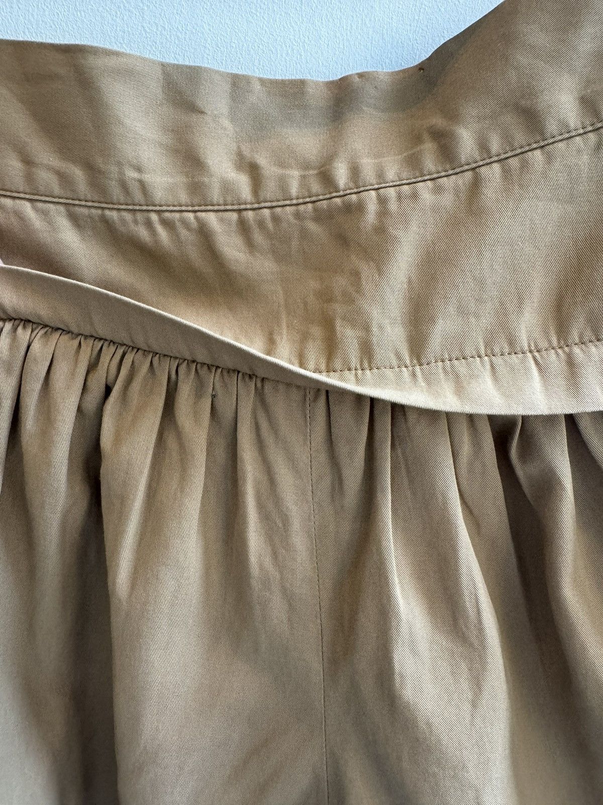 Issey Miyake Issey Miyake 80s Pleated Tan Short/Skirt Size 30" / US 8 / IT 44 - 3 Thumbnail