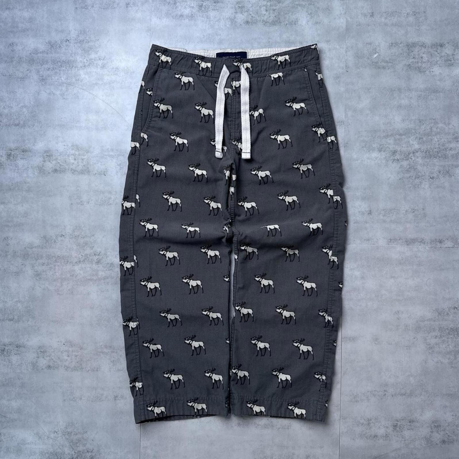 Abercrombie & Fitch Y2K Abercrombie & Fitch grey sweatpants 00s Size 32" / US 10 / IT 46 - 1 Thumbnail