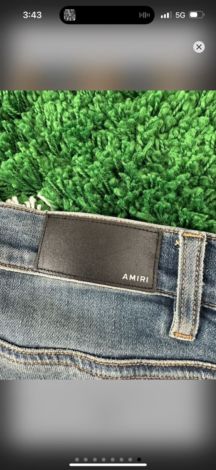 Amiri Amiri Denim Size US 33 - 2 Thumbnail