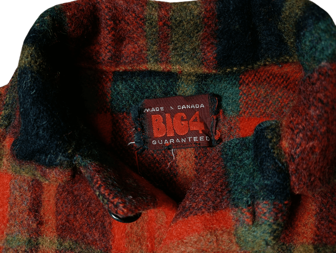 Vintage Vintage Canadian Plaid Wool Checked Shirt Size US XS / EU 42 / 0 - 5 Thumbnail