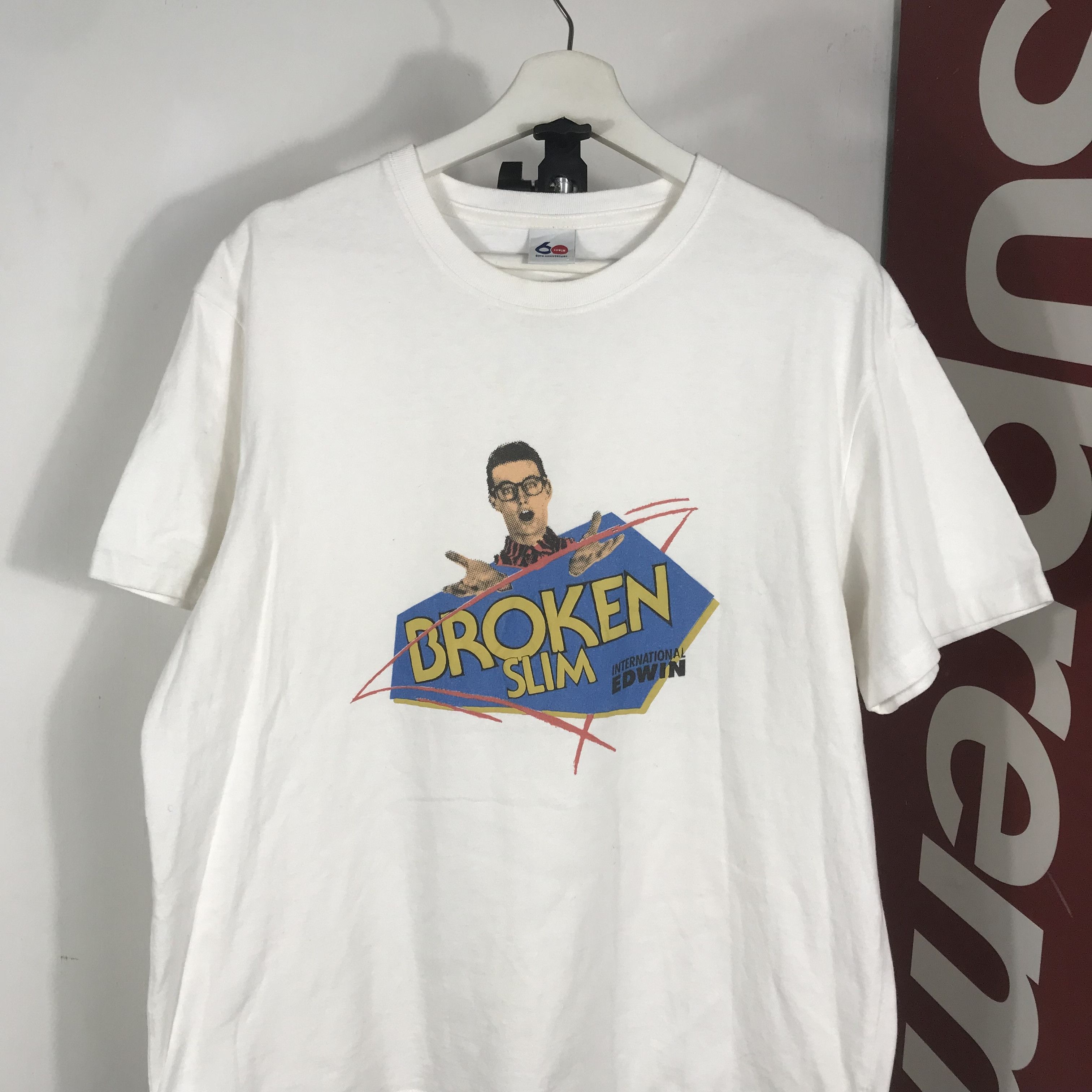 Band Tees Vintage edwin Movie Promo broken slim and the root boy shirt Size US L / EU 52-54 / 3 - 2 Thumbnail