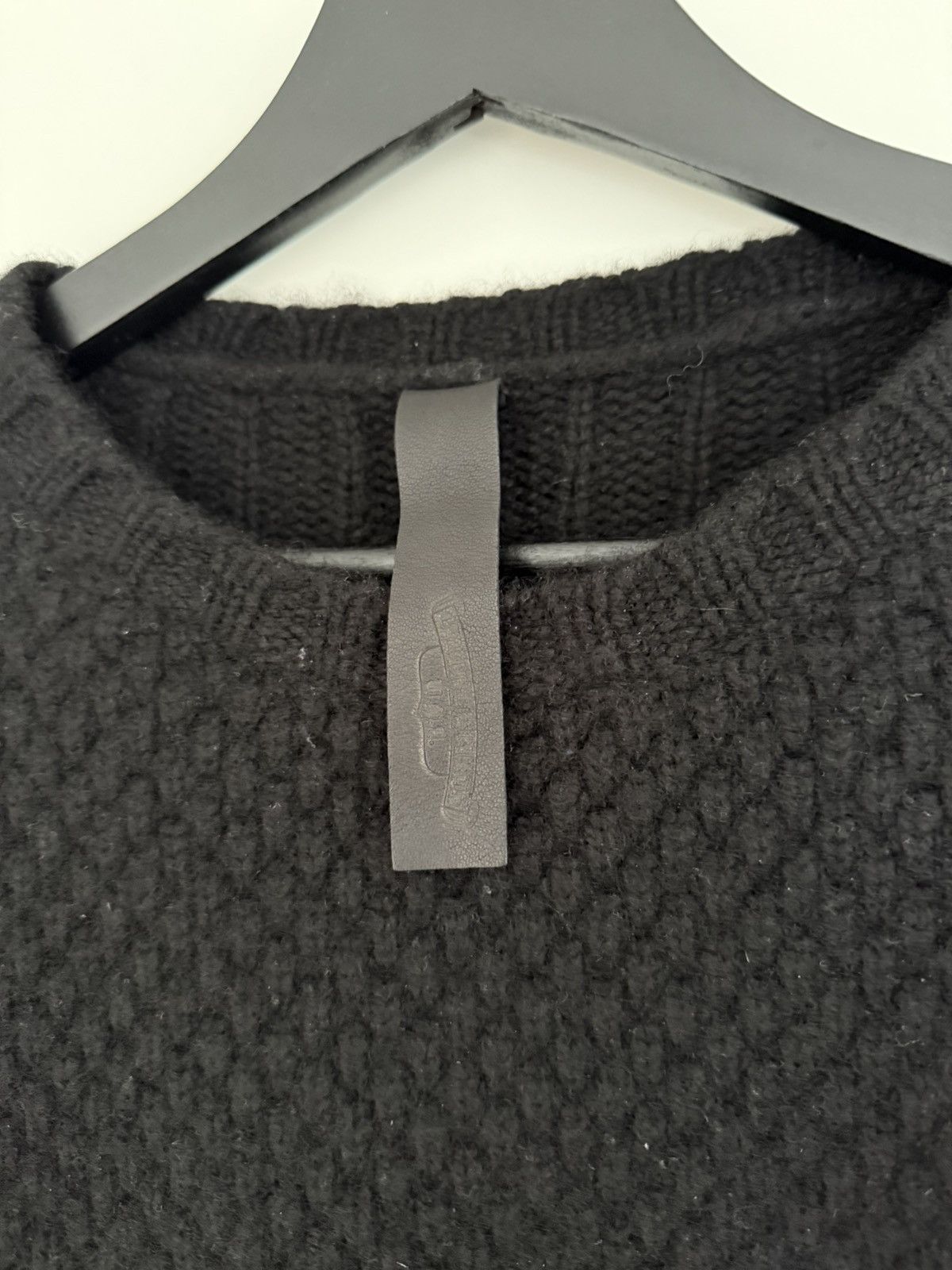 Chrome Hearts Chrome Hearts cashmere sweater with leather patches Size S / US 4 / IT 40 - 5 Thumbnail