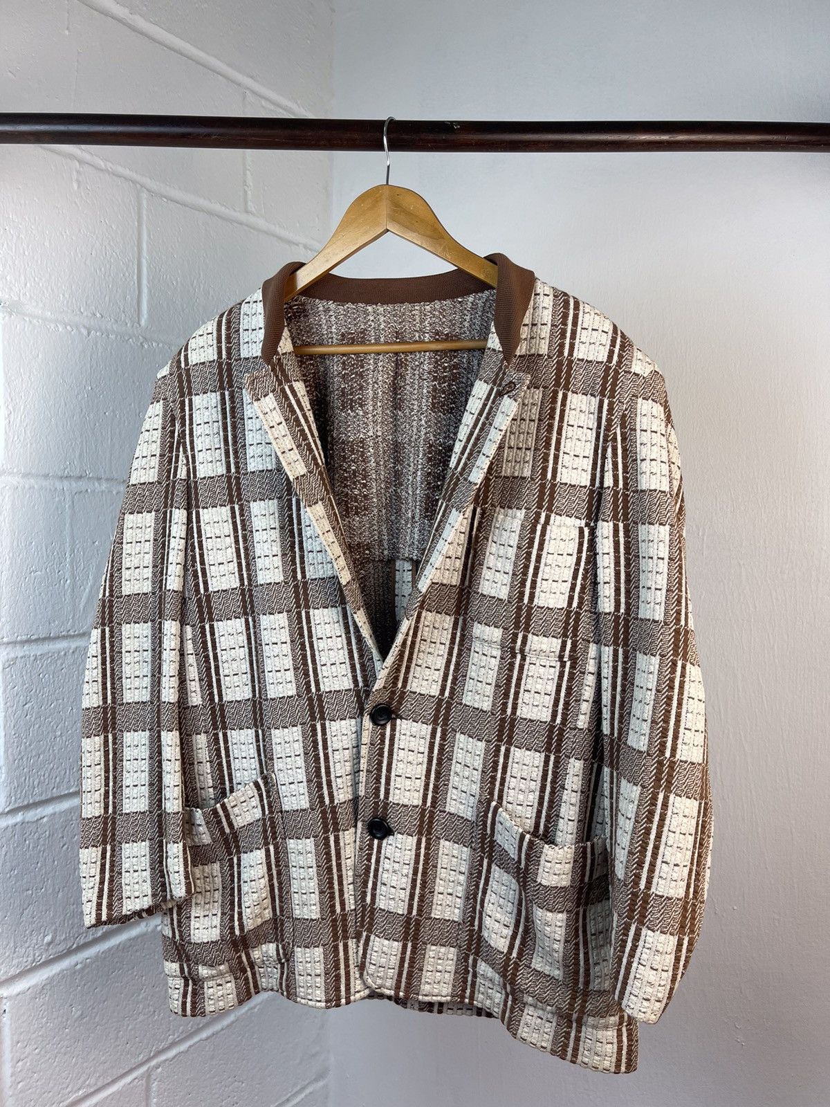 ジャケット・アウター 80s I.S. Issey miyake cotton coat Issey Miyake Rare VTG 80's Issey Miyake Cocoon Jacket Coated