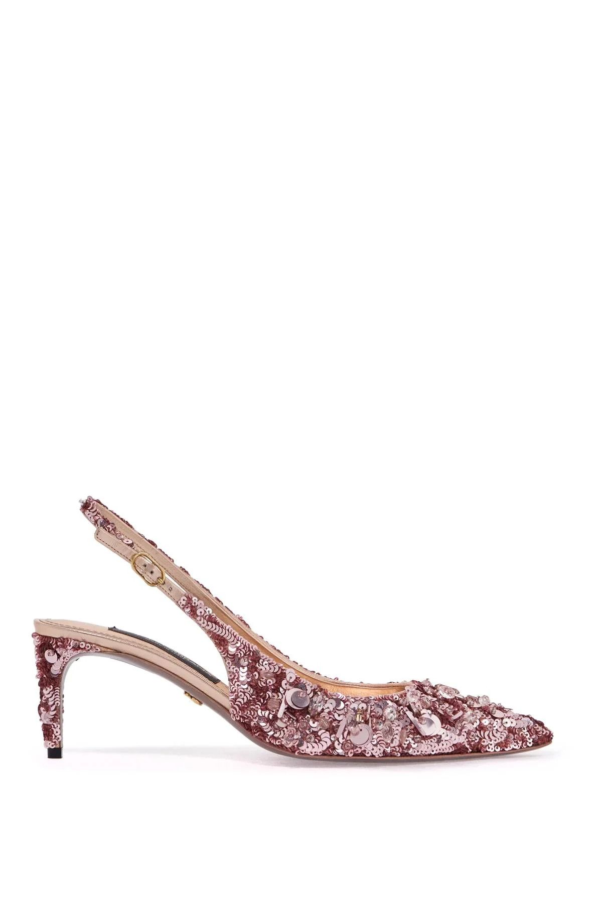 Dolce & Gabbana o1s22i1n0225 Slingback Pumps in Pink Size US 9 / IT 39 - 1 Thumbnail