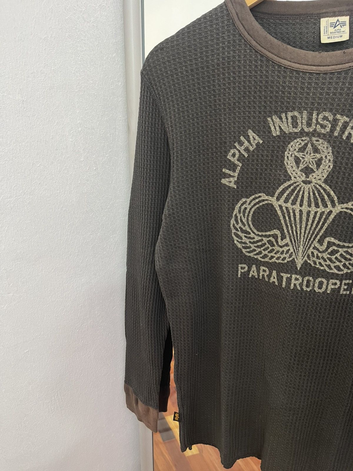 Alpha Industries Alpha Industries Paratrooper Waffle Shirt Japan Size US S / EU 44-46 / 1 - 3 Thumbnail