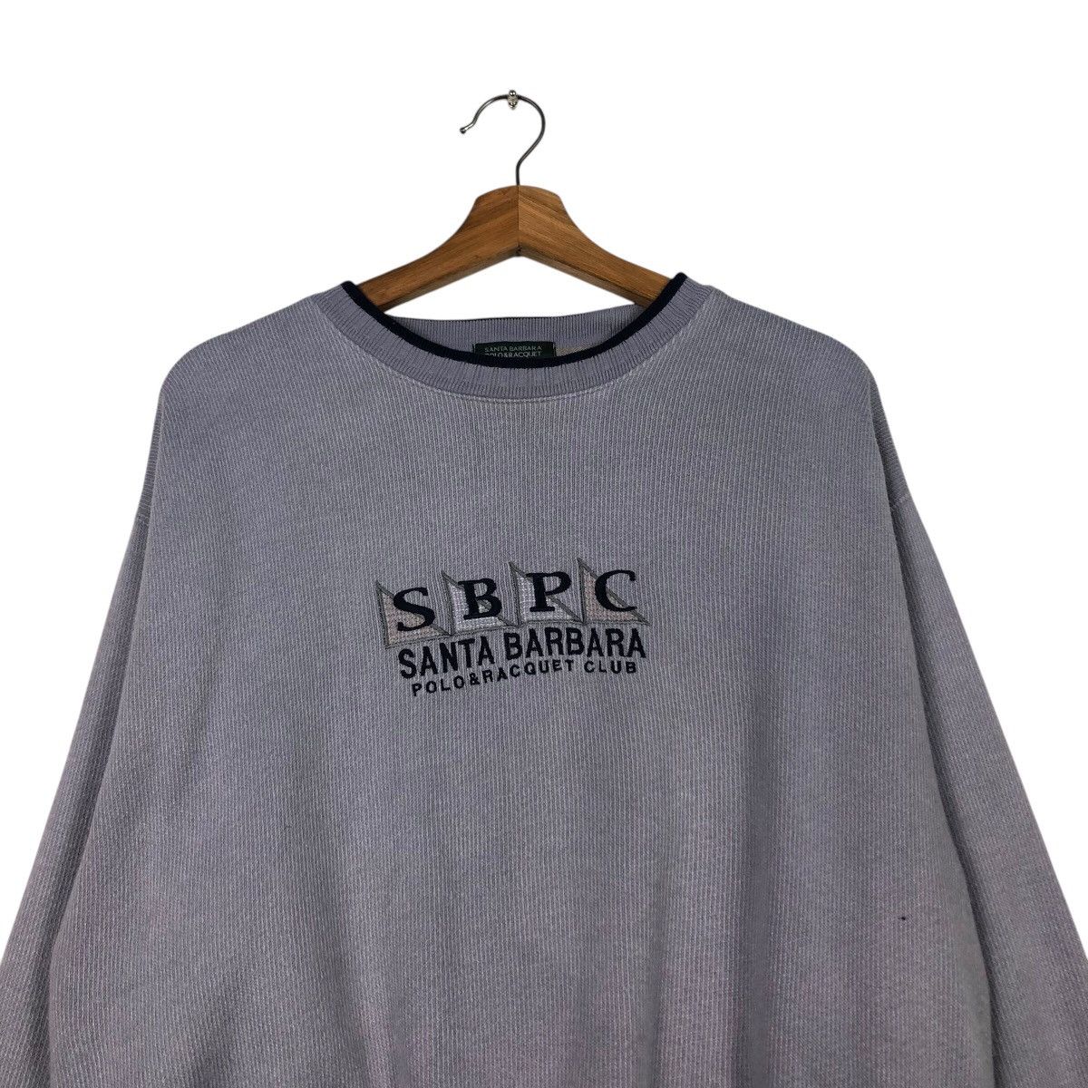 Japanese Brand × Vintage 📌Vintage Santa Barbara Poli & Racquet Club Big Logo Size US L / EU 52-54 / 3 - 4 Thumbnail