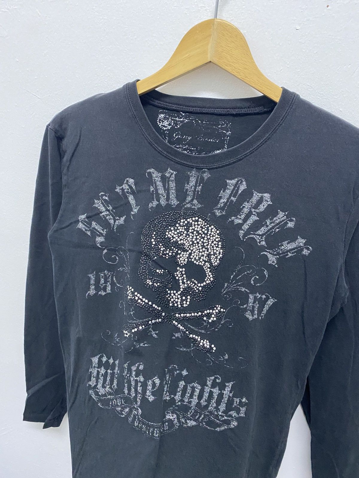If Six Was Nine Seditionaries Skull Berry Long Sleeve Shirt Size M / US 6-8 / IT 42-44 - 3 Thumbnail
