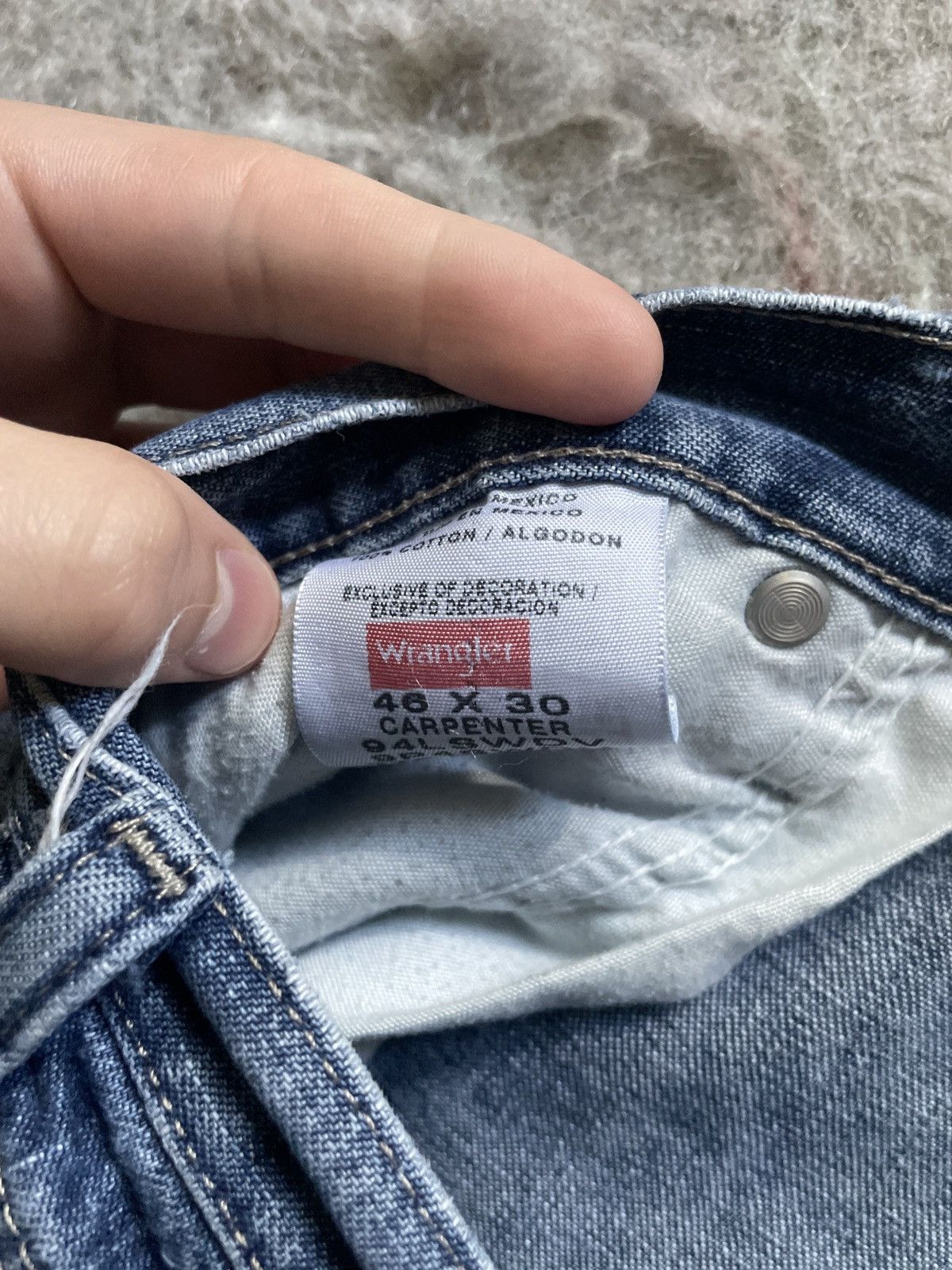 Wrangler Wrangler 46x30 jeans Size US 44 / EU 60 - 4 Thumbnail