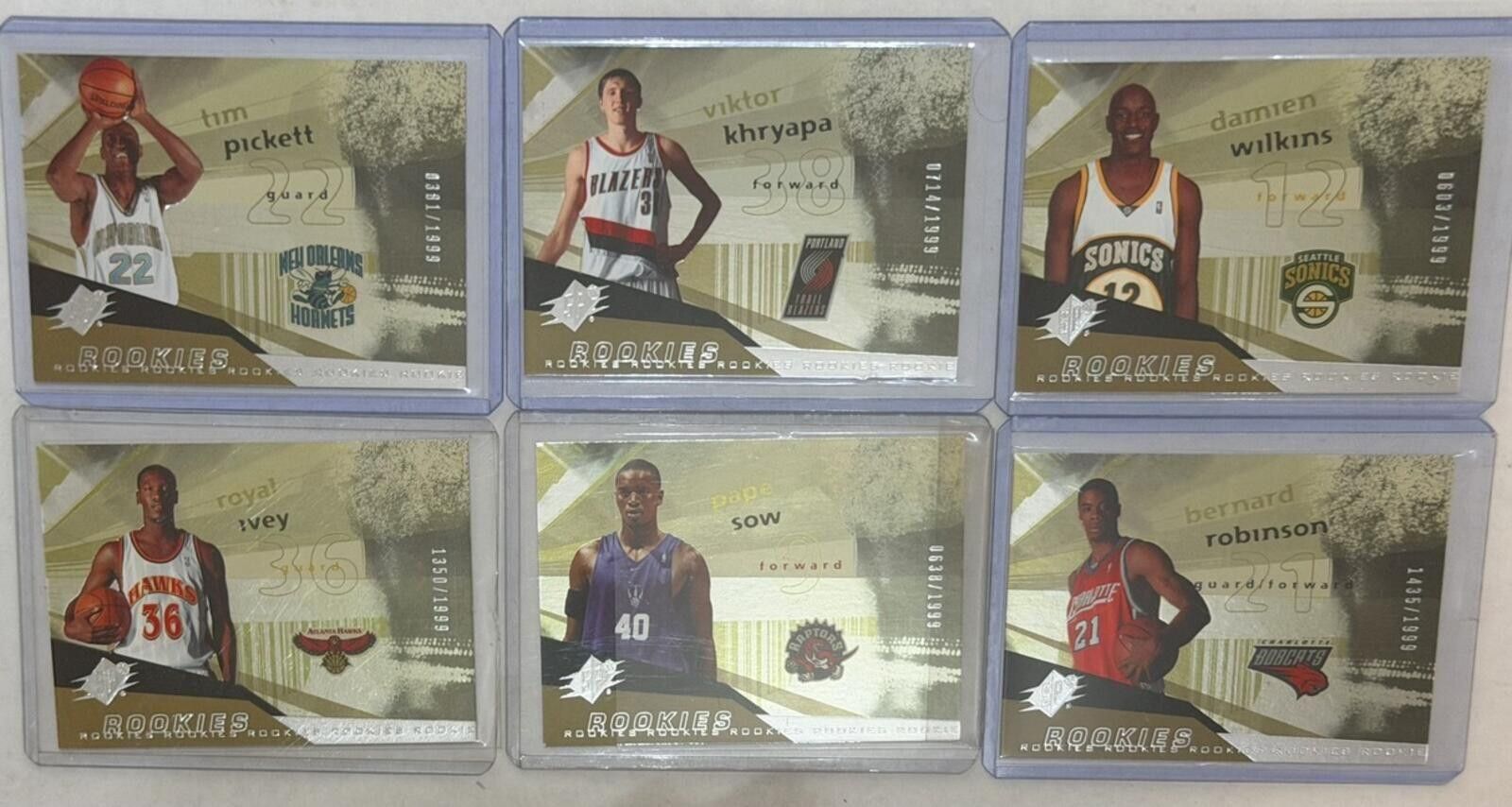 Other 2004-05 Upper Deck SPx Rookies Lot /1999 - 6 Cards Size ONE SIZE - 1 Thumbnail