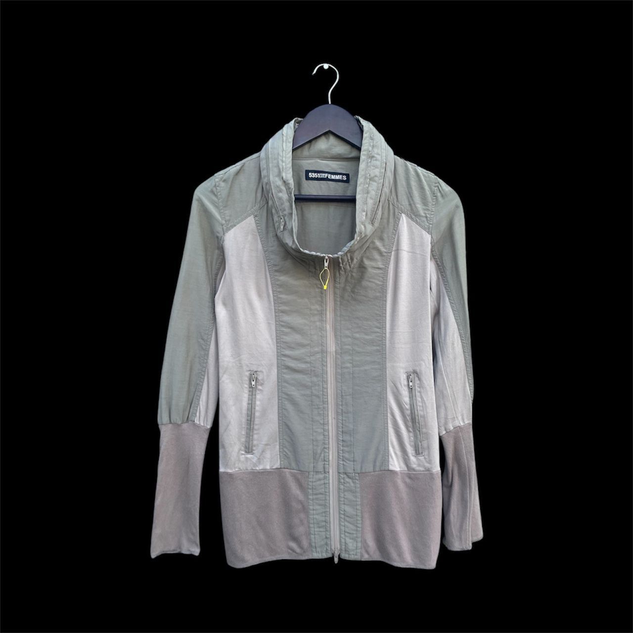 5351 POUR LES FEMMES 5351 Pour Les Femmes Zipper Jacket With Hoodie Size XS / US 0-2 / IT 36-38 - 1 Thumbnail