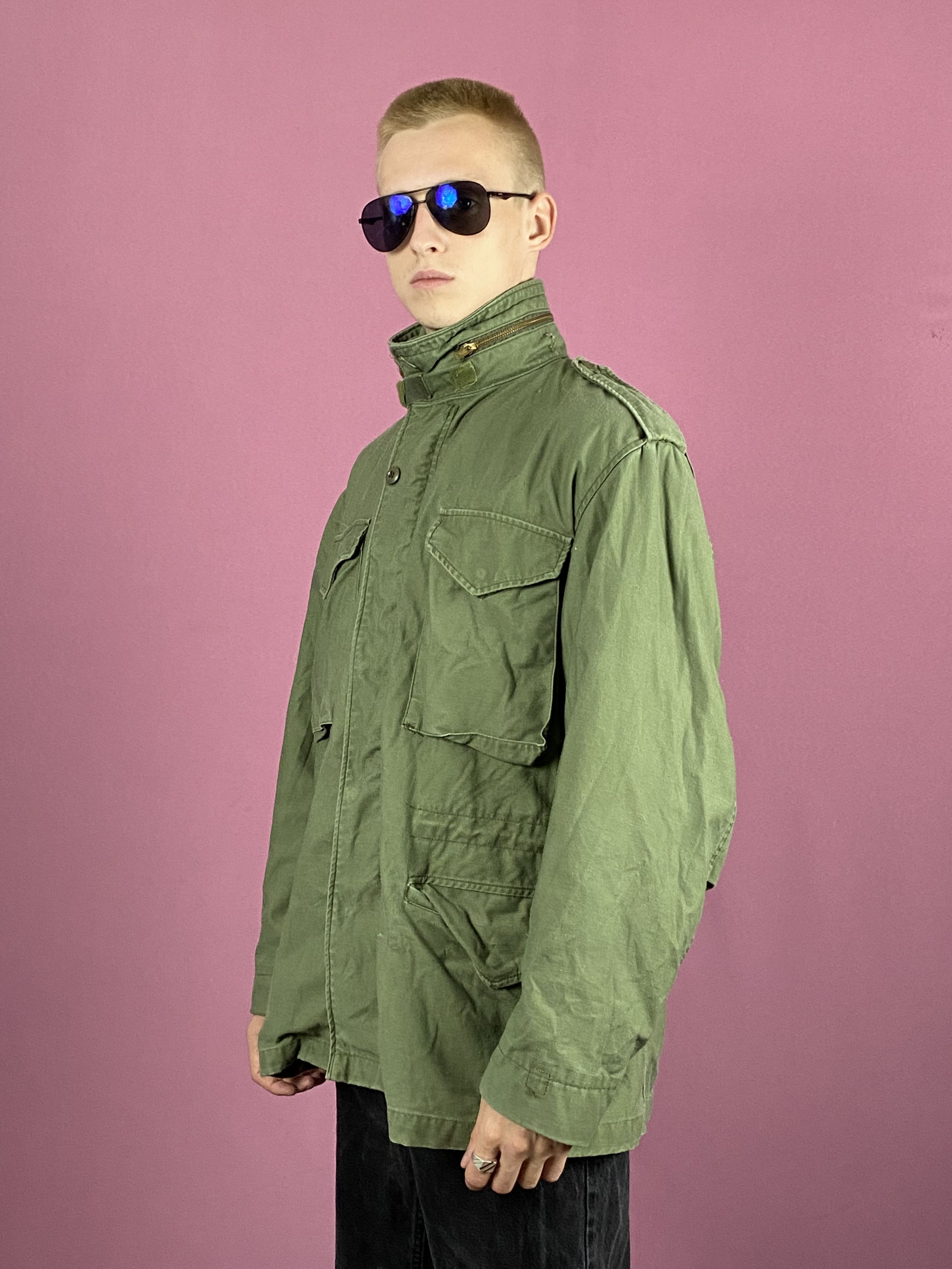 Alpha Industries 70s Alpha Industries Vintage Men's U.S Army M65 Field Jacket Size US M / EU 48-50 / 2 - 4 Thumbnail