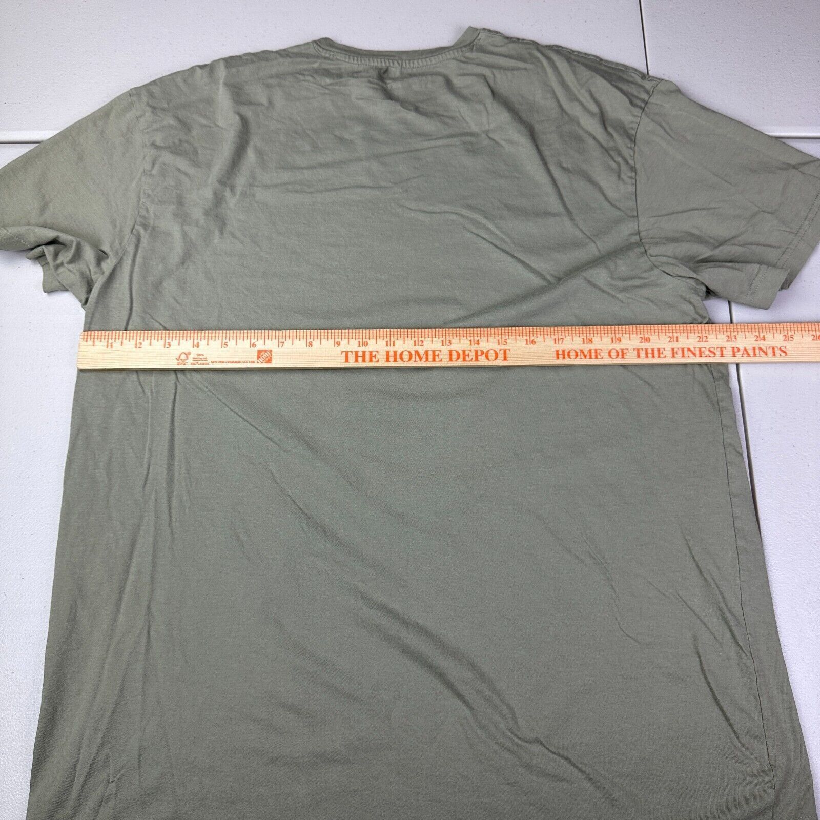 BKE BKE T-Shirt Short Sleeve Basic Fit Solid Casual Cotton Men Size US XXL / EU 58 / 5 - 5 Thumbnail