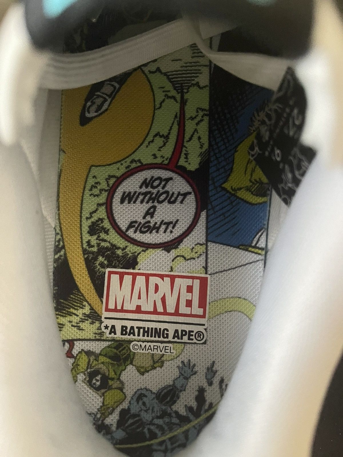 Bape × Marvel Comics Bape x Marvel Rocket Raccoon Bapesta Size US 9.5 / EU 42-43 - 11 Thumbnail