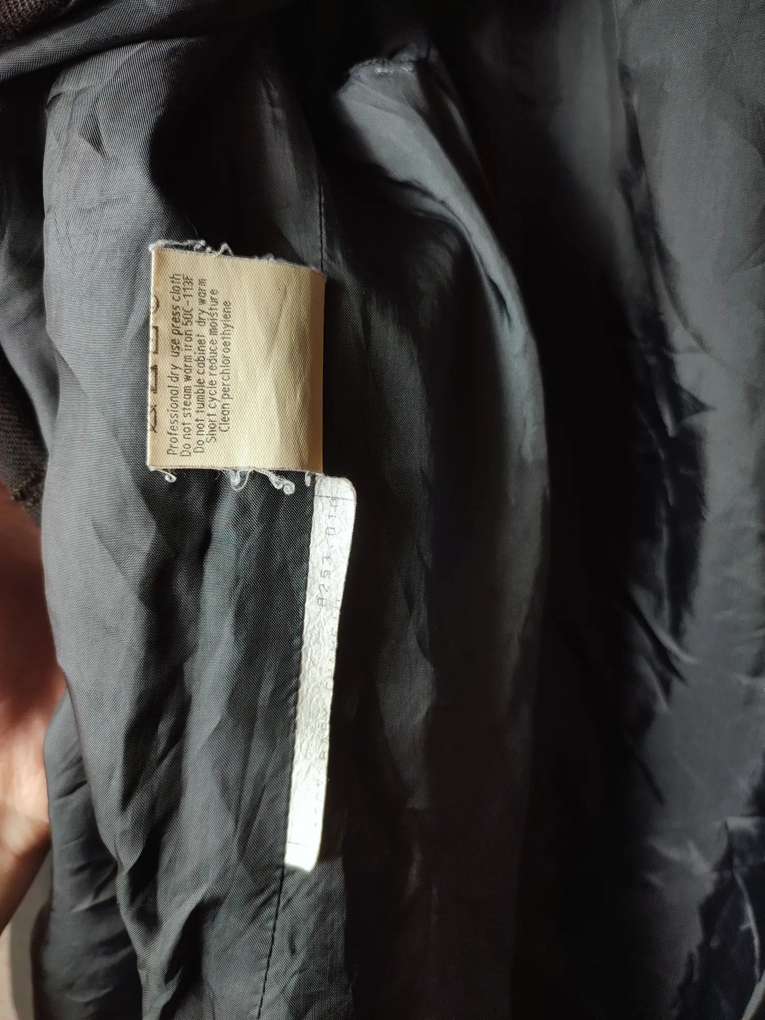 Armani × Giorgio Armani GA Armani Borgonuovo 21 Baby Camel Wool Vintage Blazer Size L / US 10 / IT 46 - 10 Thumbnail