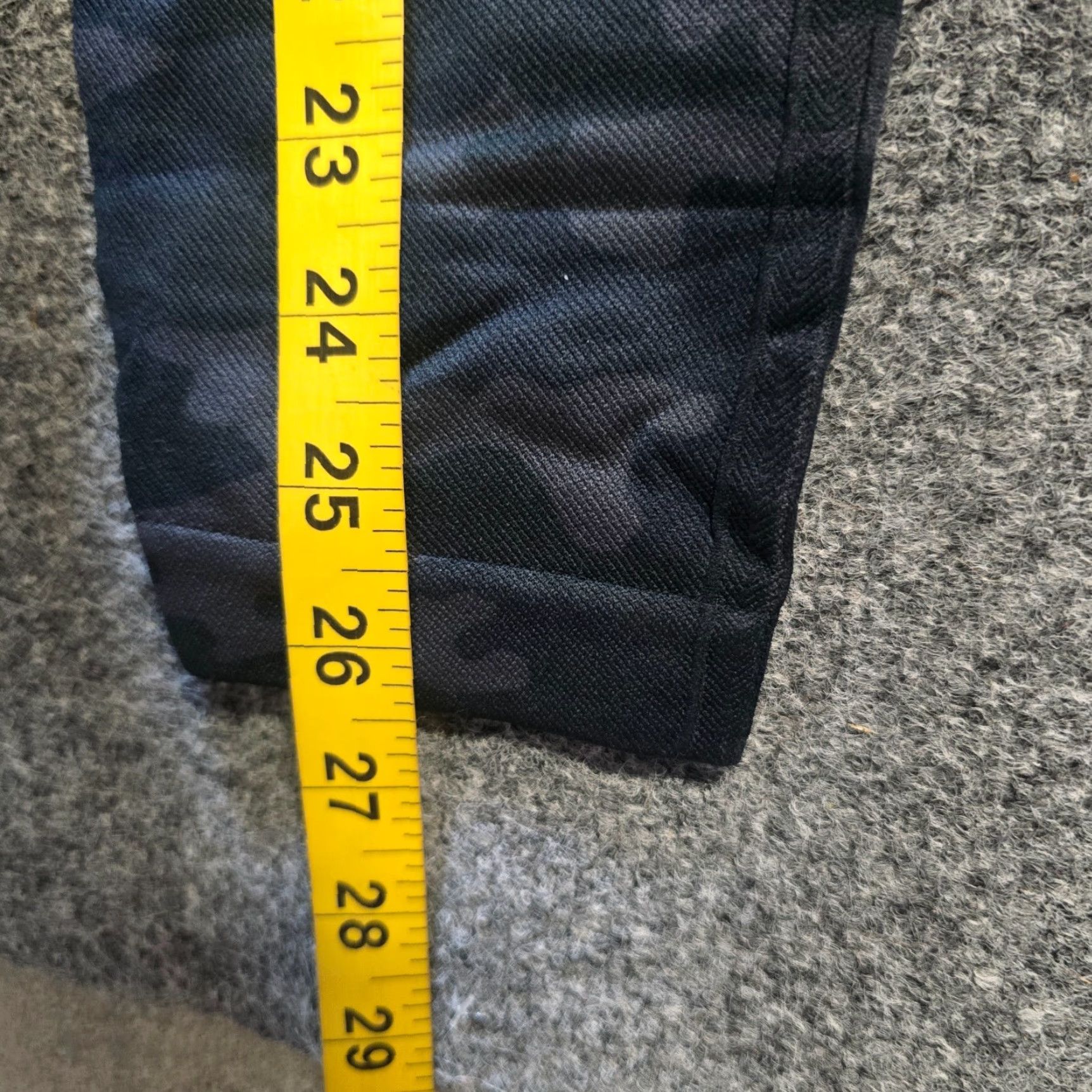 Spanx Spanx Leggings Women XL Black Gray Camo Look at Me Now Seamless Compression 7/8 Length Athleisure Size 40" / US 18 - 6 Thumbnail