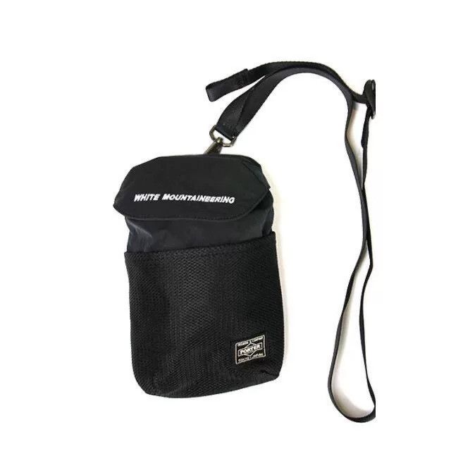 White Mountaineering White Mountaineering x PORTER Black Shoulder Bag Size ONE SIZE - 1 Thumbnail