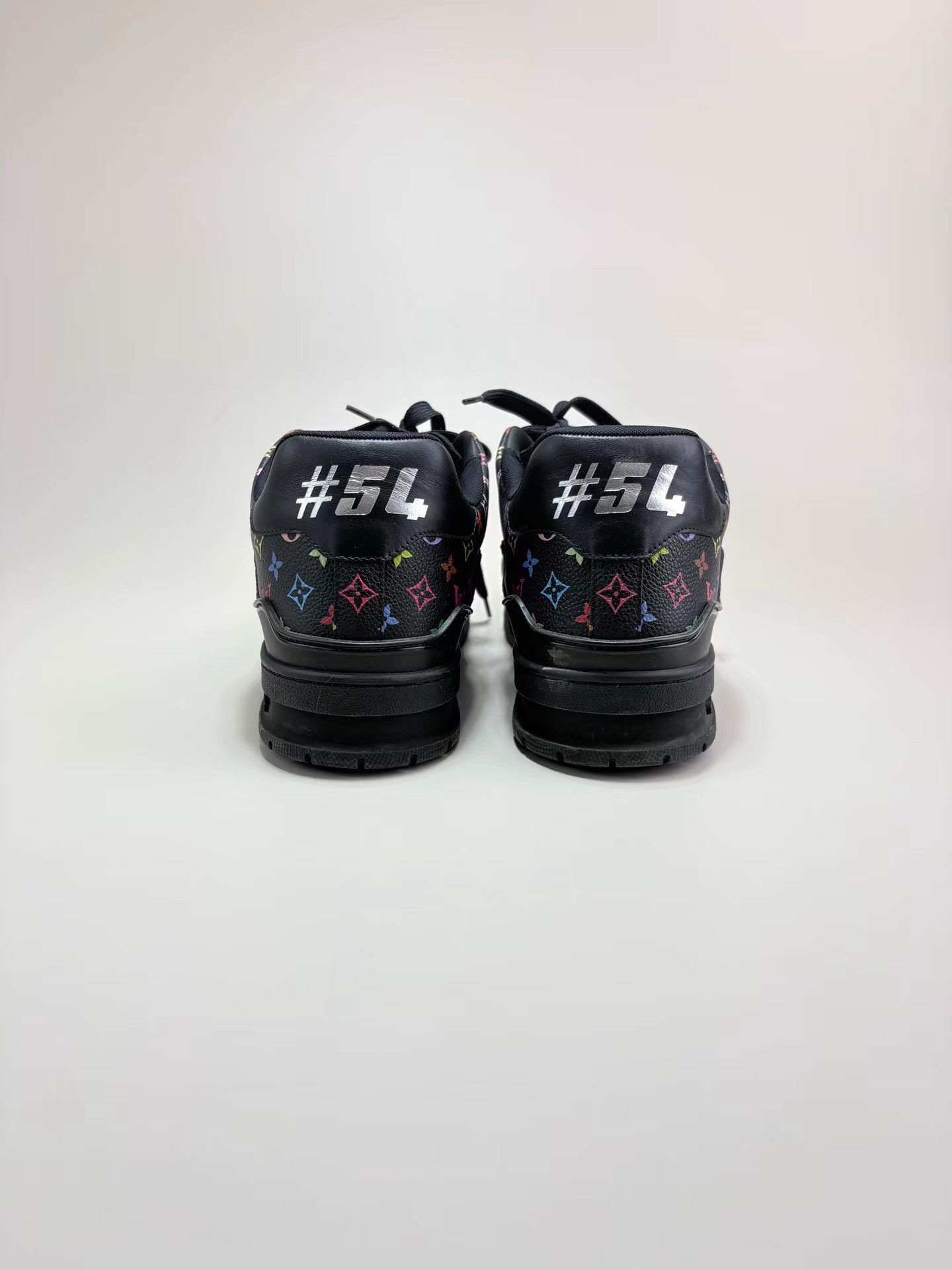 Louis Vuitton LOUIS VUITTON LV TRAINER Black Tricolor Low-Top Sneakers Size US 10 / EU 43 - 3 Thumbnail