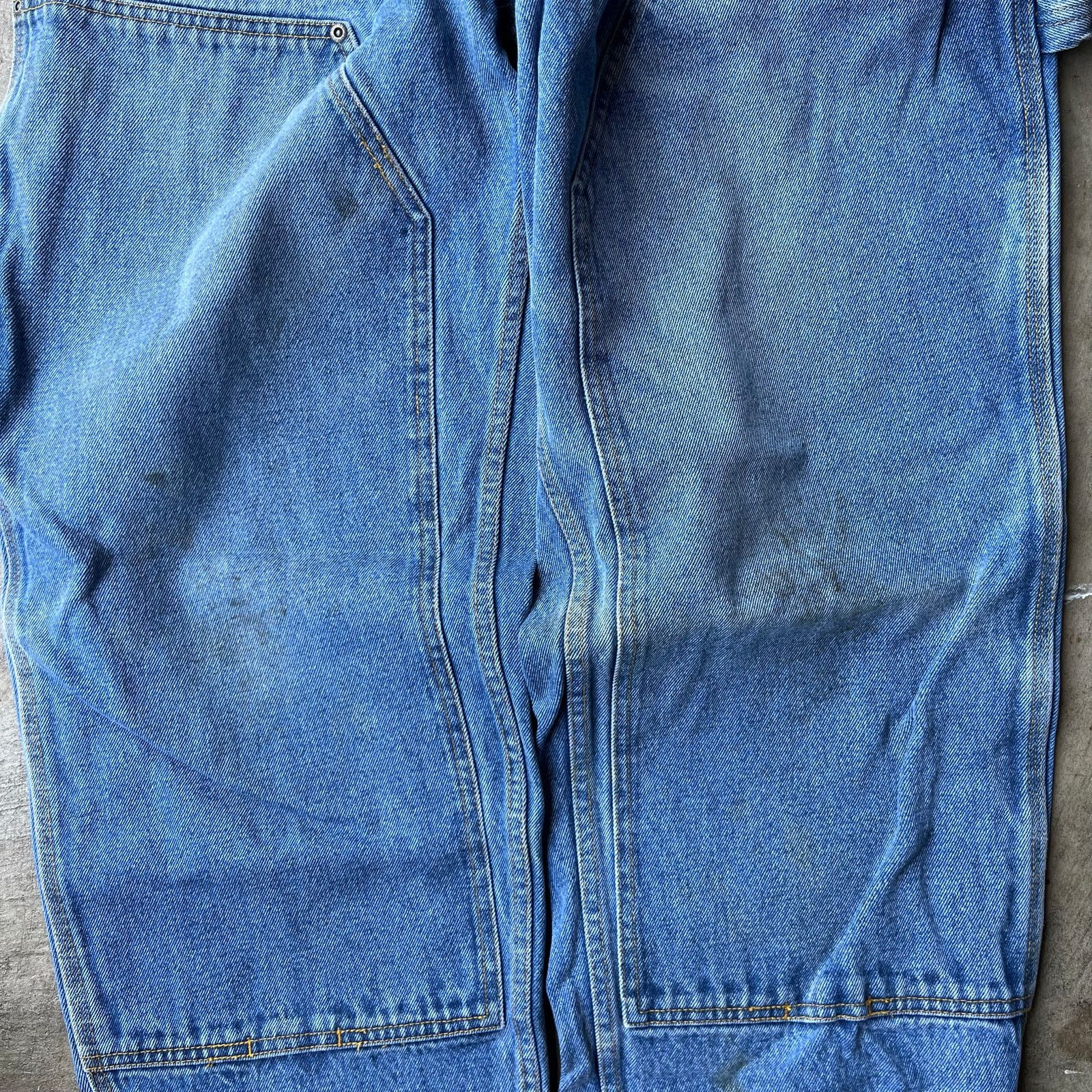 Vintage VINTAGE SOREL DOUBLE KNEE DENIM JEANS CARPENTER 36X30 BAGGY Size US 36 / EU 52 - 4 Thumbnail