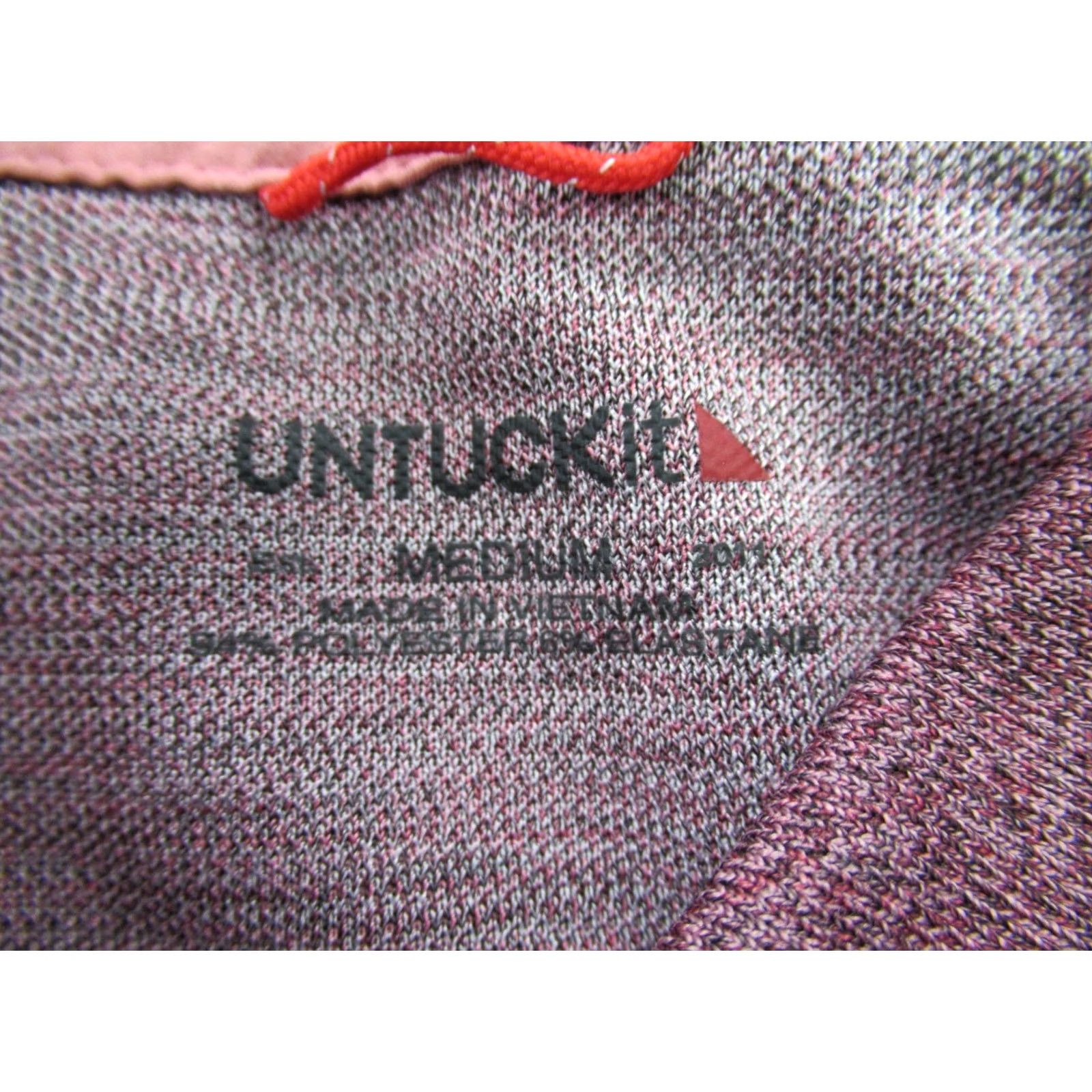 UNTUCKit UNTUCKit Polo Shirt Mens M Short Sleeve Lightweight Pink Golf Casual Size US M / EU 48-50 / 2 - 4 Thumbnail