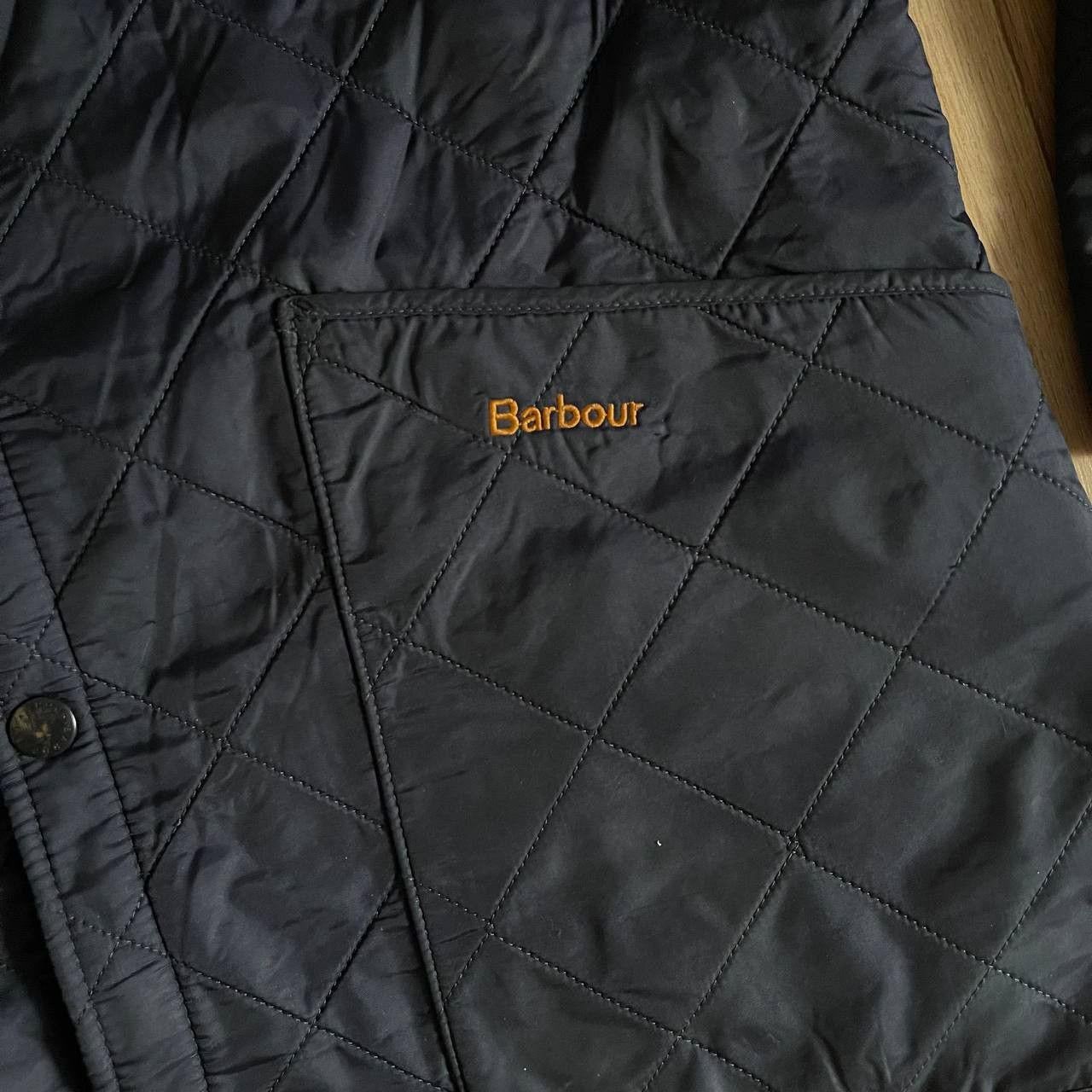 Barbour × Vintage Quilted Bomber Jacket Barbour Size YXL Size M / US 6-8 / IT 42-44 - 3 Thumbnail