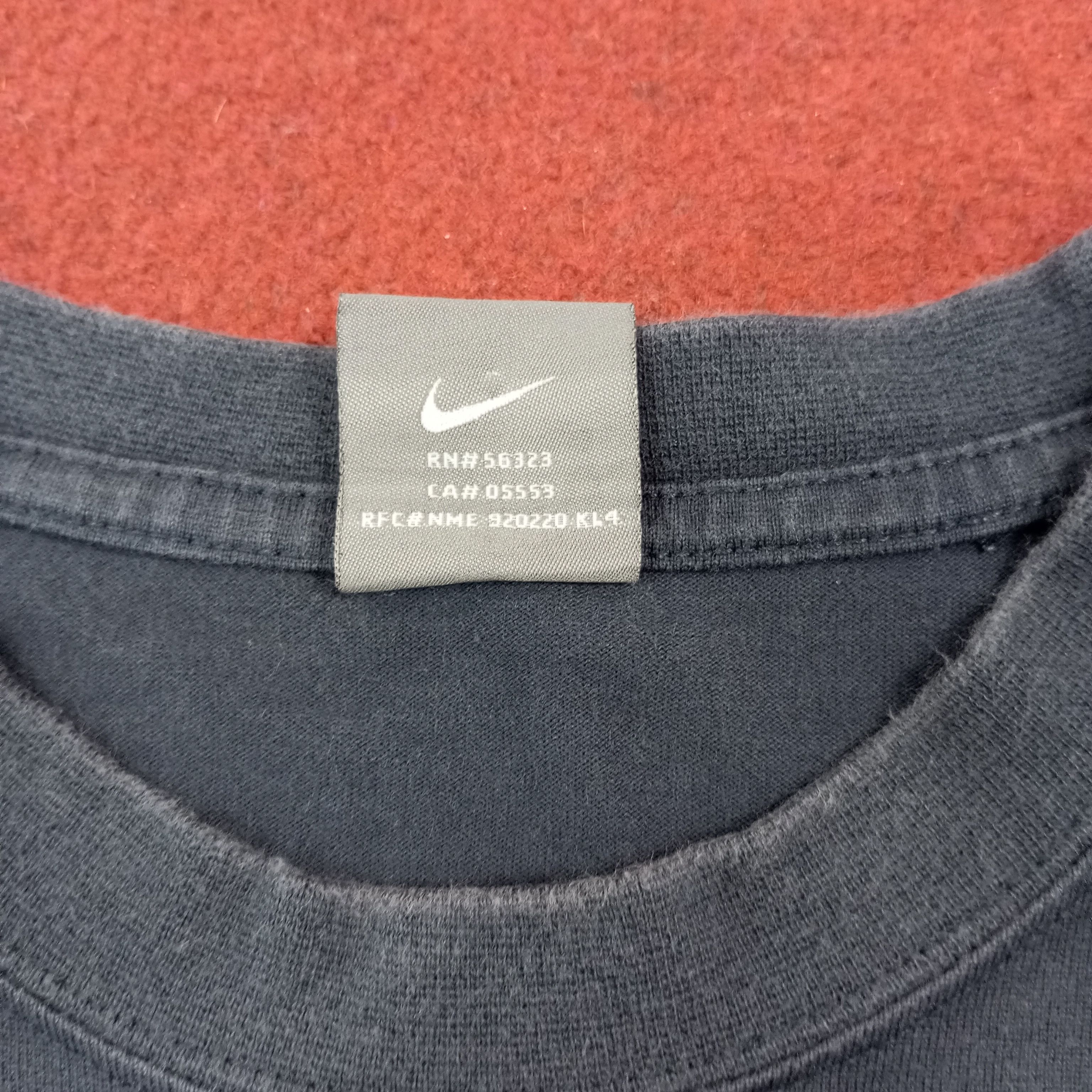 Nike × Vintage Nike Long Sleeve Tshirt Logo Swoosh Design Size US M / EU 48-50 / 2 - 6 Thumbnail