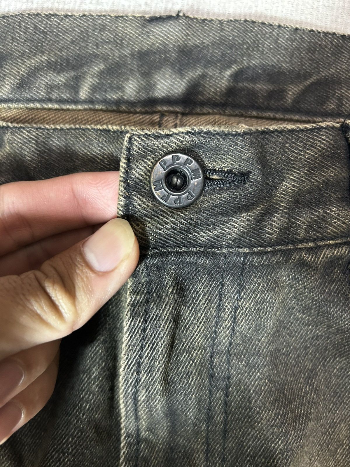 If Six Was Nine × Le Grande Bleu (L.G.B.) × PPFM Mud Max PPFM Denim Jeans Size US 31 - 8 Thumbnail