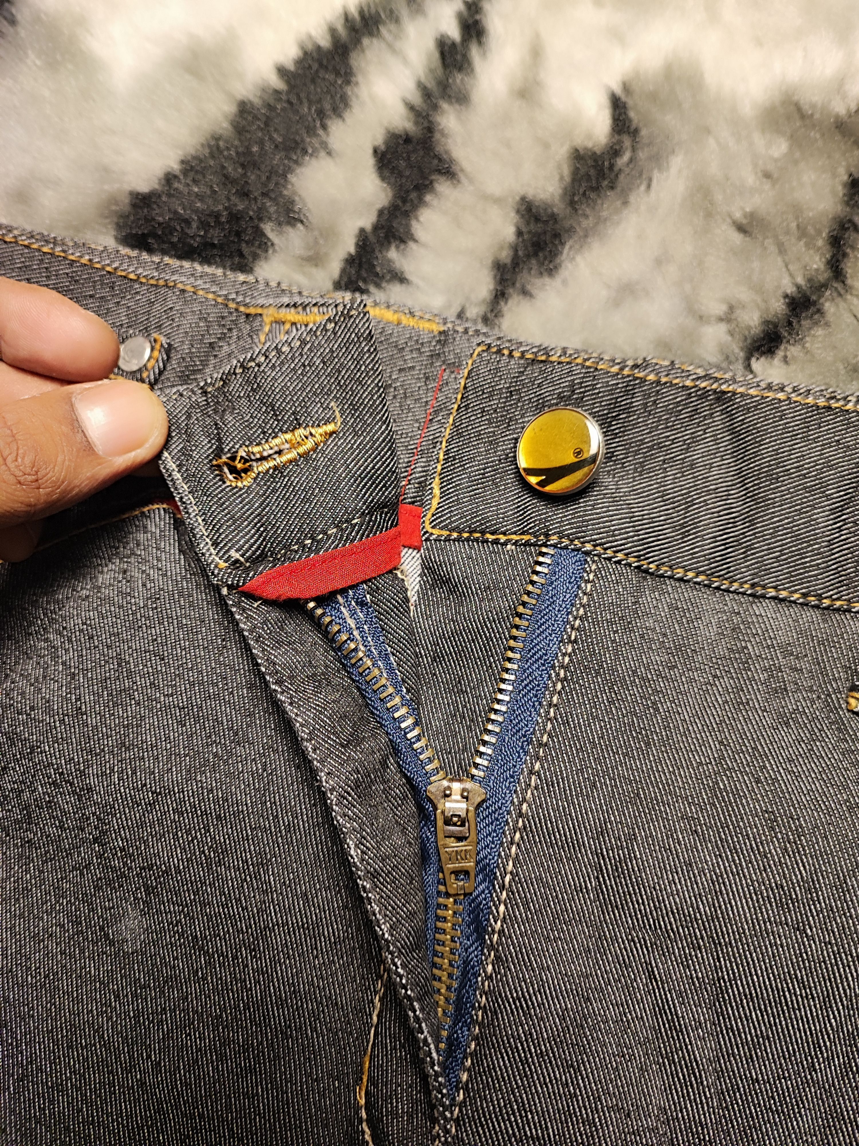 Levi's Archive 2000 Levi's Engineered Skirt Jeans 3D Twisted Seams Size 29" - 6 Thumbnail