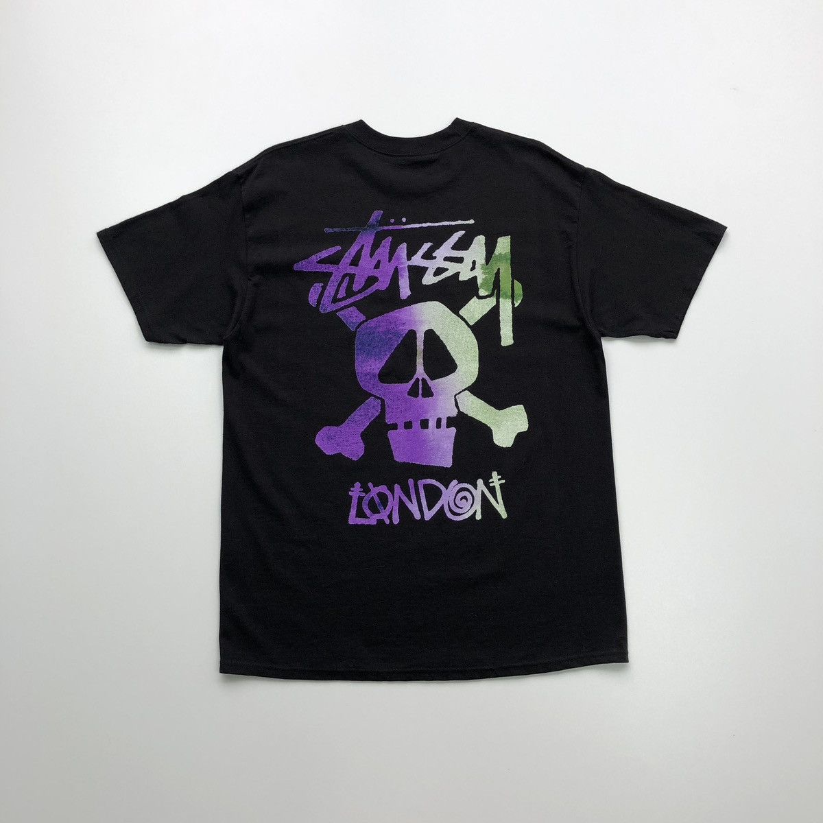 Vintage Stussy Skull T Shirt | Grailed