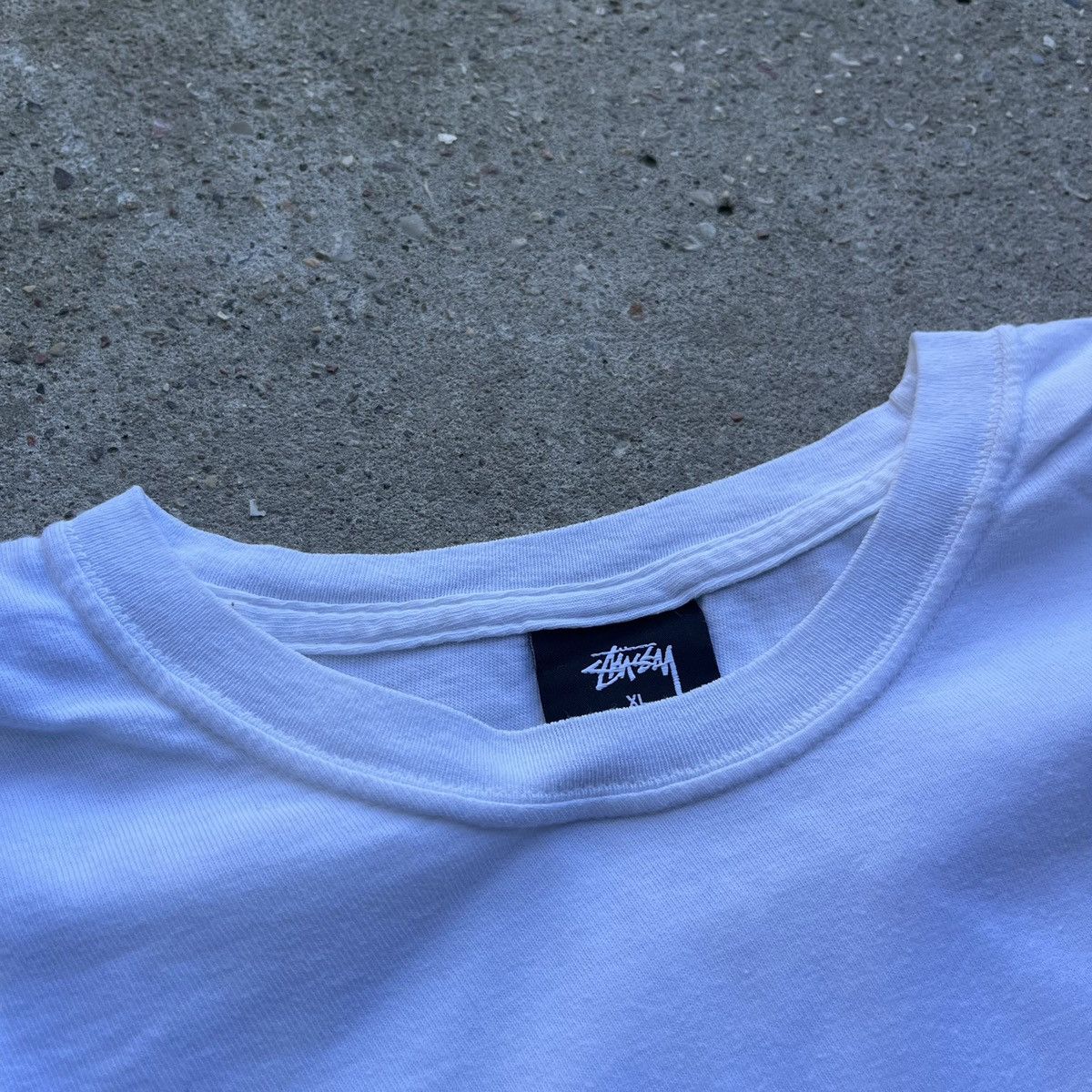 Stussy × Vintage Stussy Big Logo T-Shirt Long Sleeve Skateboard Y2K Size US XL / EU 56 / 4 - 3 Thumbnail