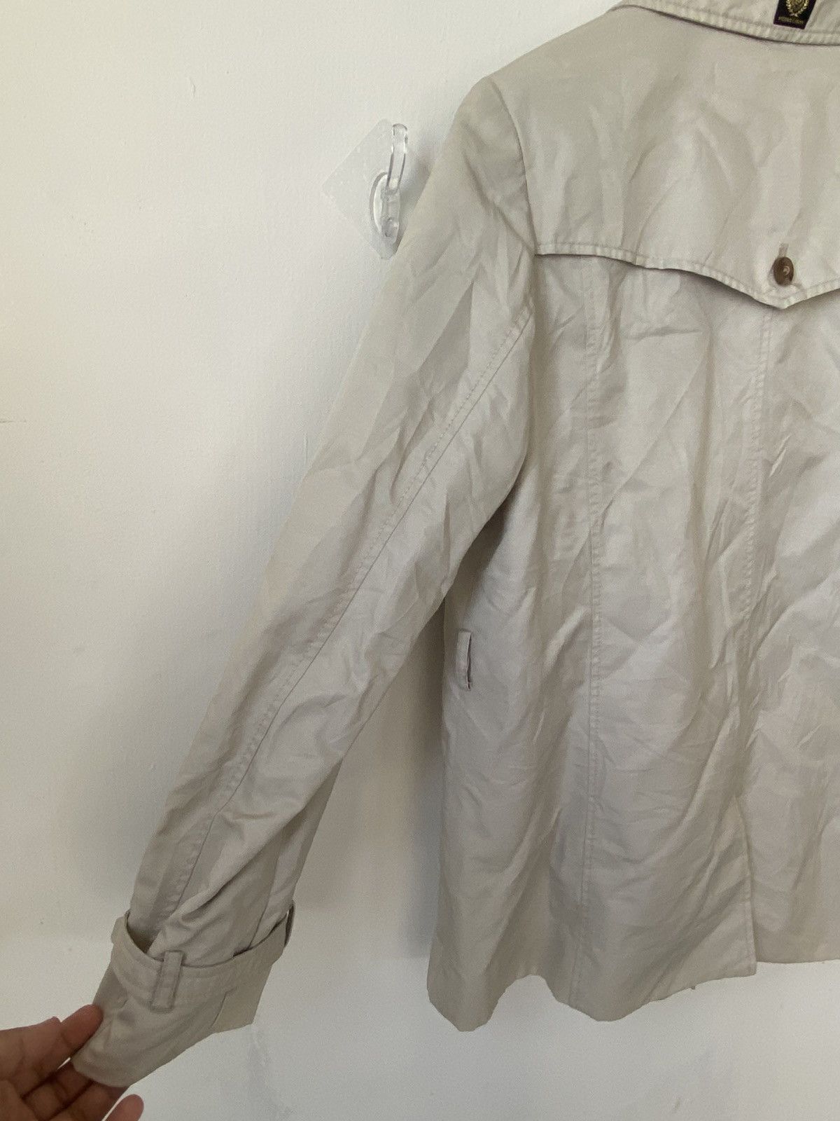 Japanese Brand × Pierre Cardin Pierre Cardin Trench Jacket Stylish & Lightweight Outerwear Size 40L - 17 Thumbnail