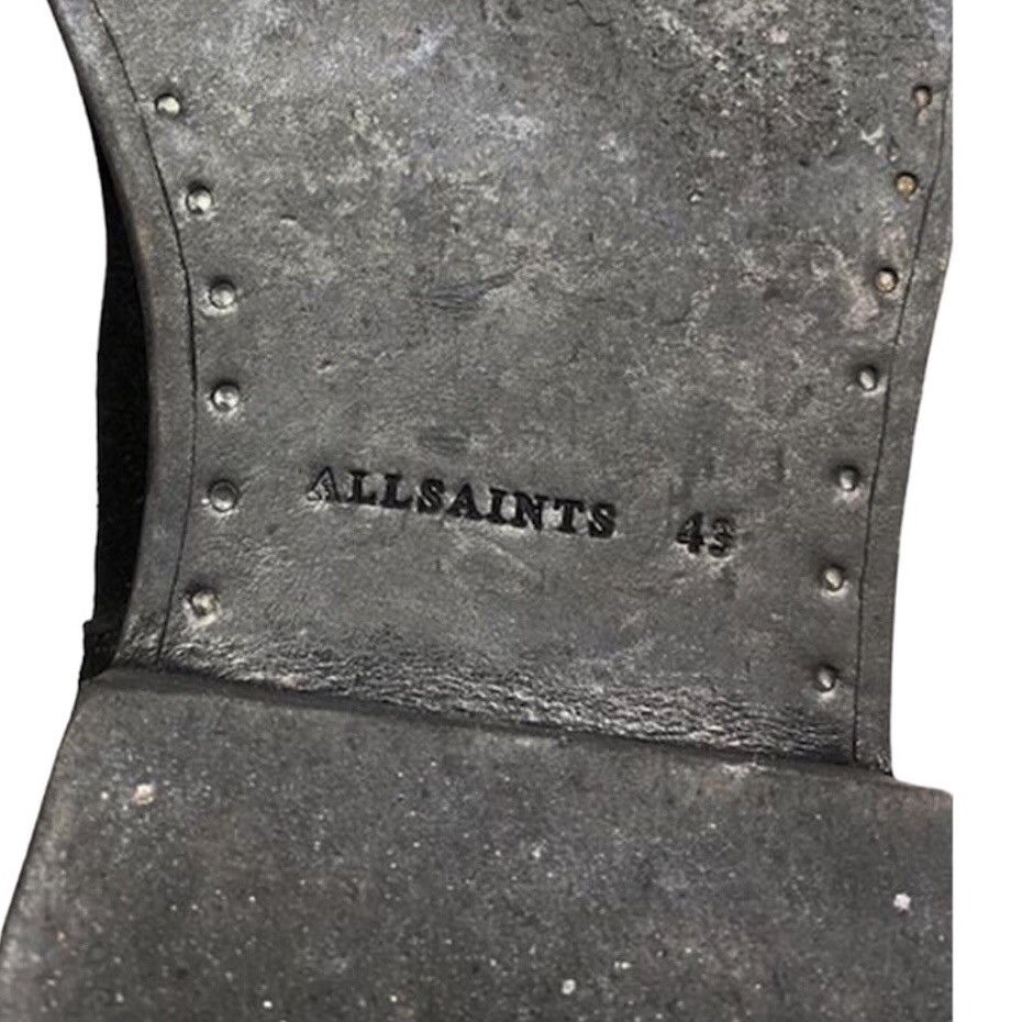 Allsaints 🔵suede chelsea boots black Size US 10 / EU 43 - 5 Thumbnail