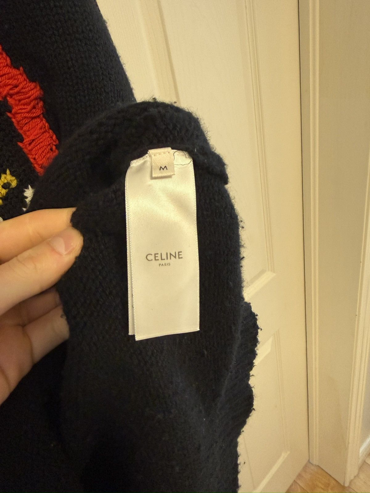 Celine Celine Celine 21ss the Dancing Kid mouth sweater Size US M / EU 48-50 / 2 - 5 Thumbnail