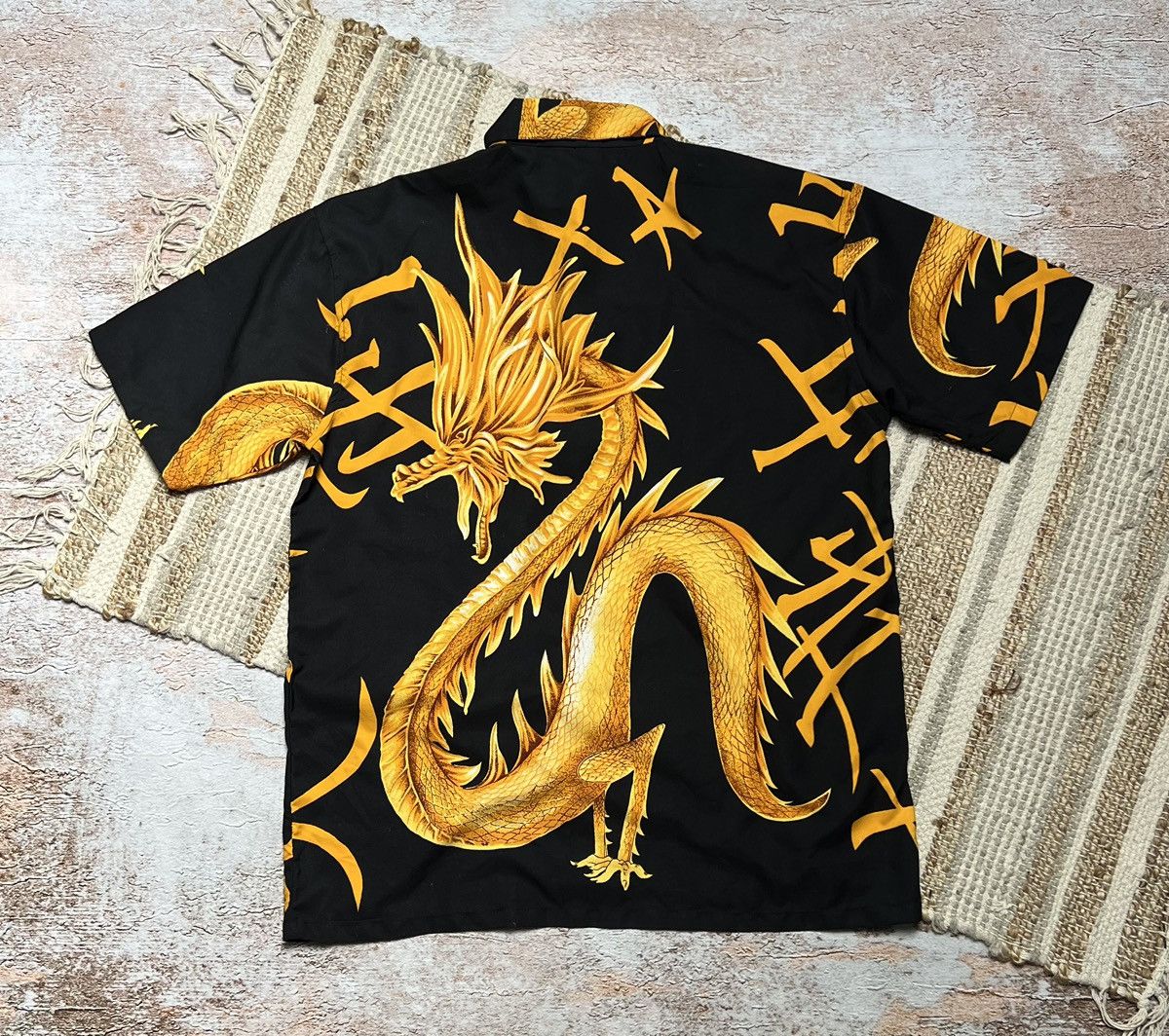 Japanese Brand Vintage Japanese dragons shirt Size US L / EU 52-54 / 3 - 4 Thumbnail