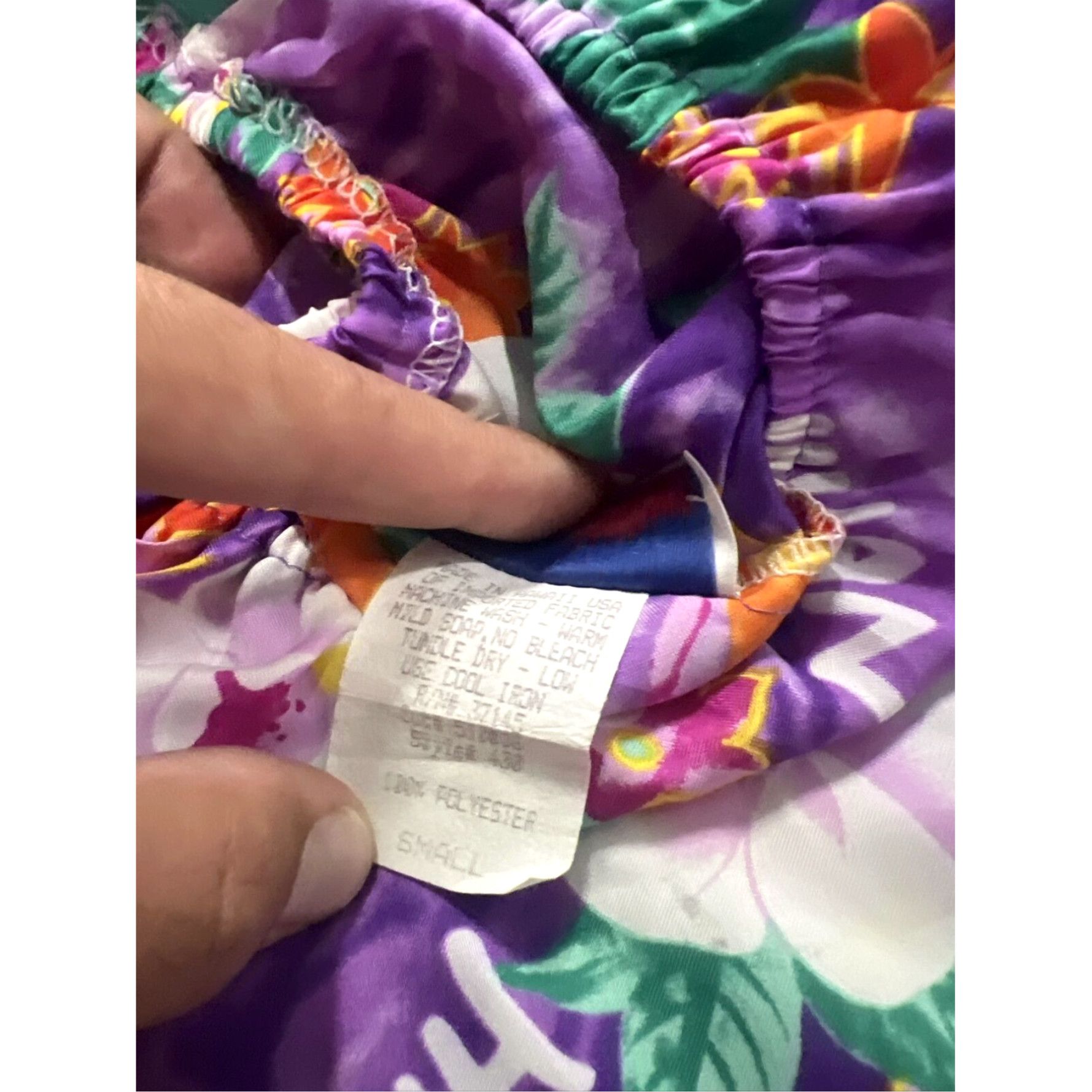 Vintage Vintage Sea Wind Purple MuuMuu Hawaiian House Dress Women's Size S Beach Summer Size S / US 4 / IT 40 - 6 Thumbnail