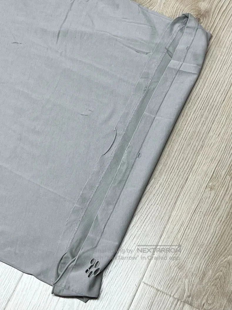 Balenciaga Balenciaga Gray Distressed Short Sleeve Tee. Size US XS / EU 42 / 0 - 4 Thumbnail