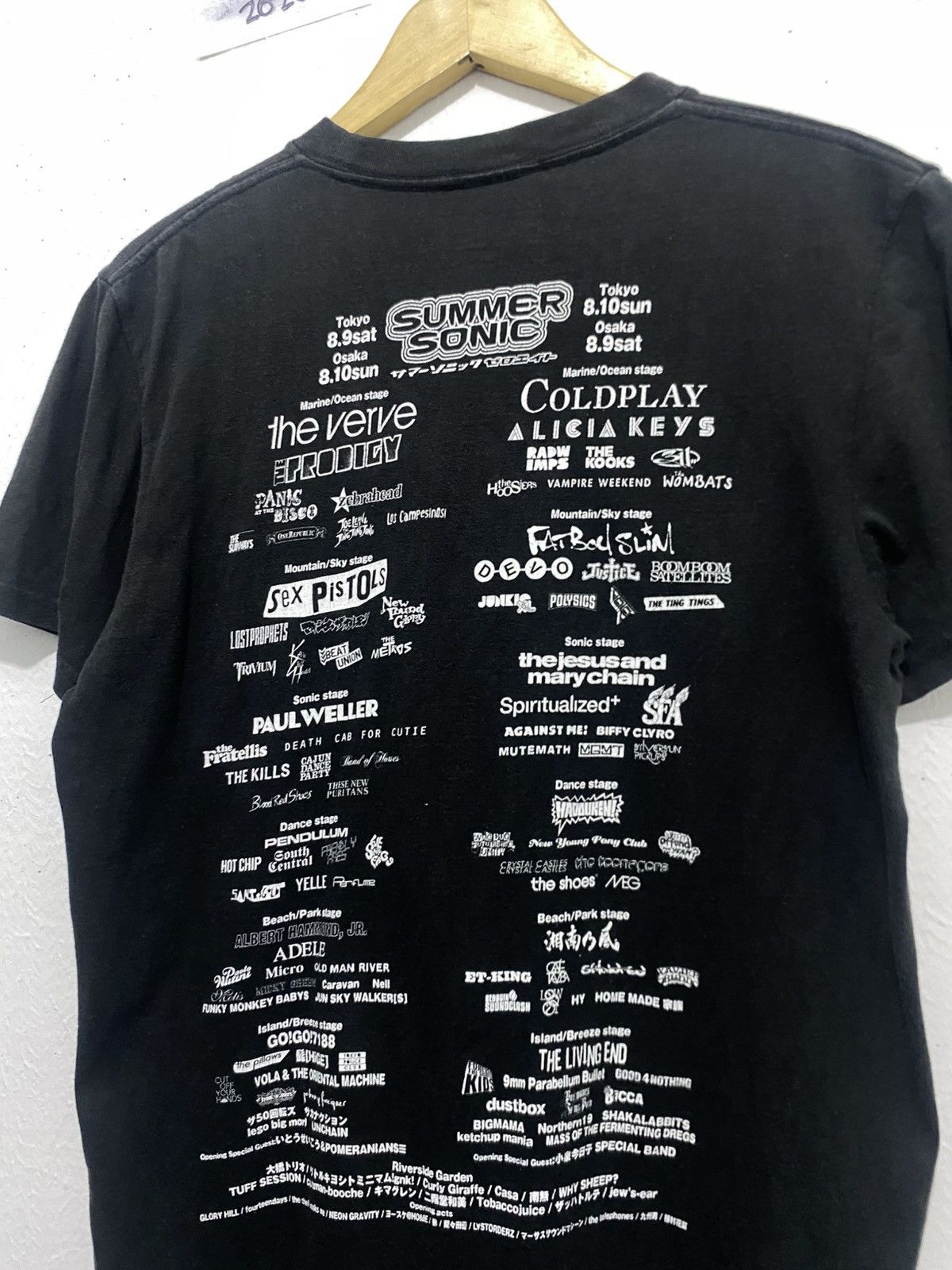 Band Tees Vintage Summer Sonic Fest T Shirt Size US M / EU 48-50 / 2 - 5 Thumbnail