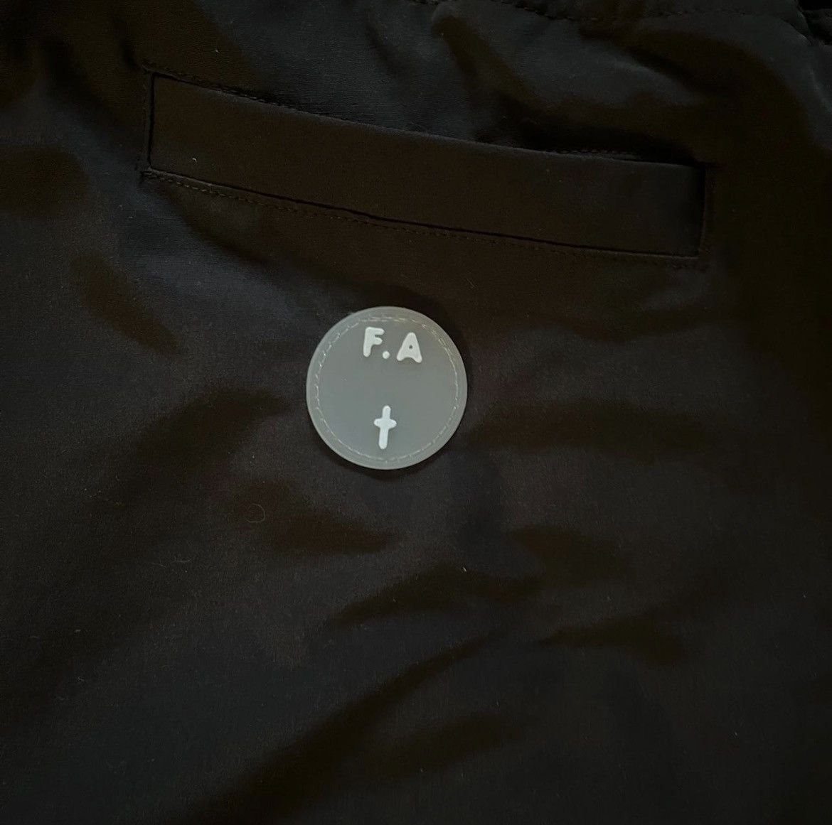 Fucking Awesome Fucking Awesome Black Track Pants Size US 33 - 3 Thumbnail