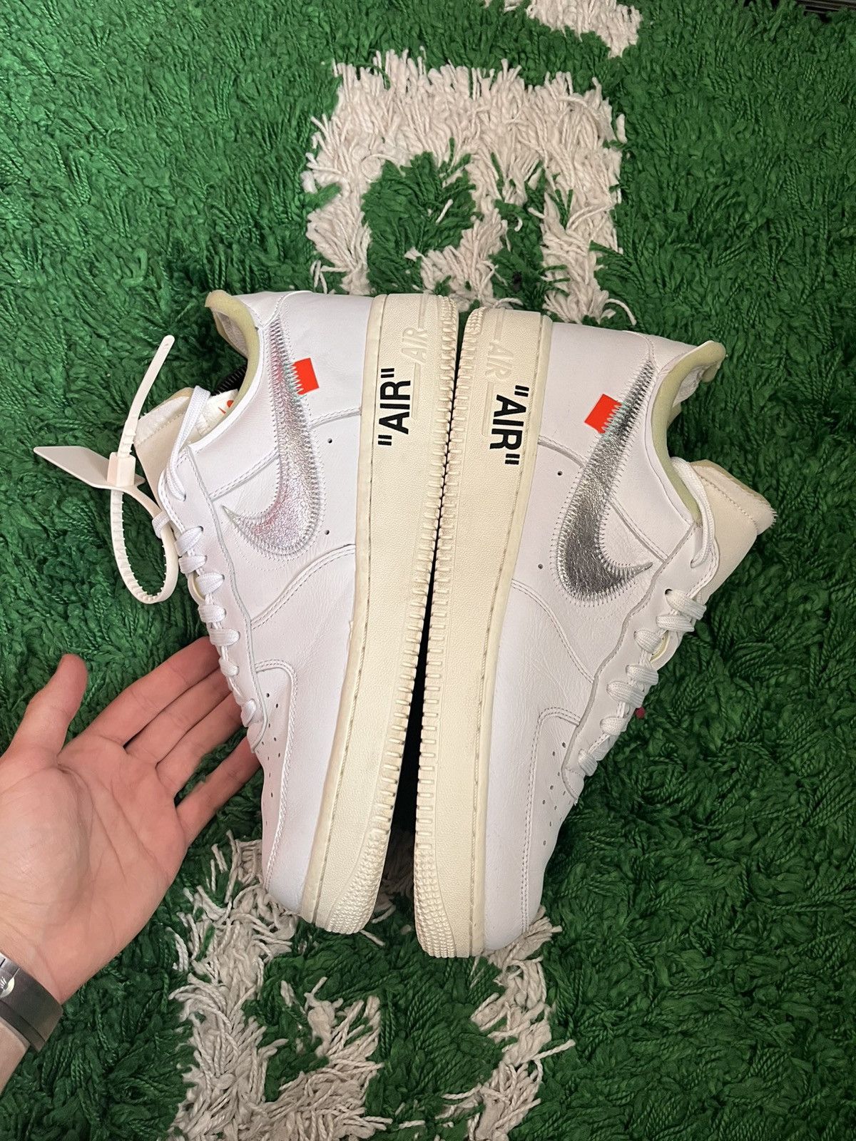 Virgil Abloh Air Force 1 Off-White ComplexCon Size US 10 / EU 43 - 5 Thumbnail