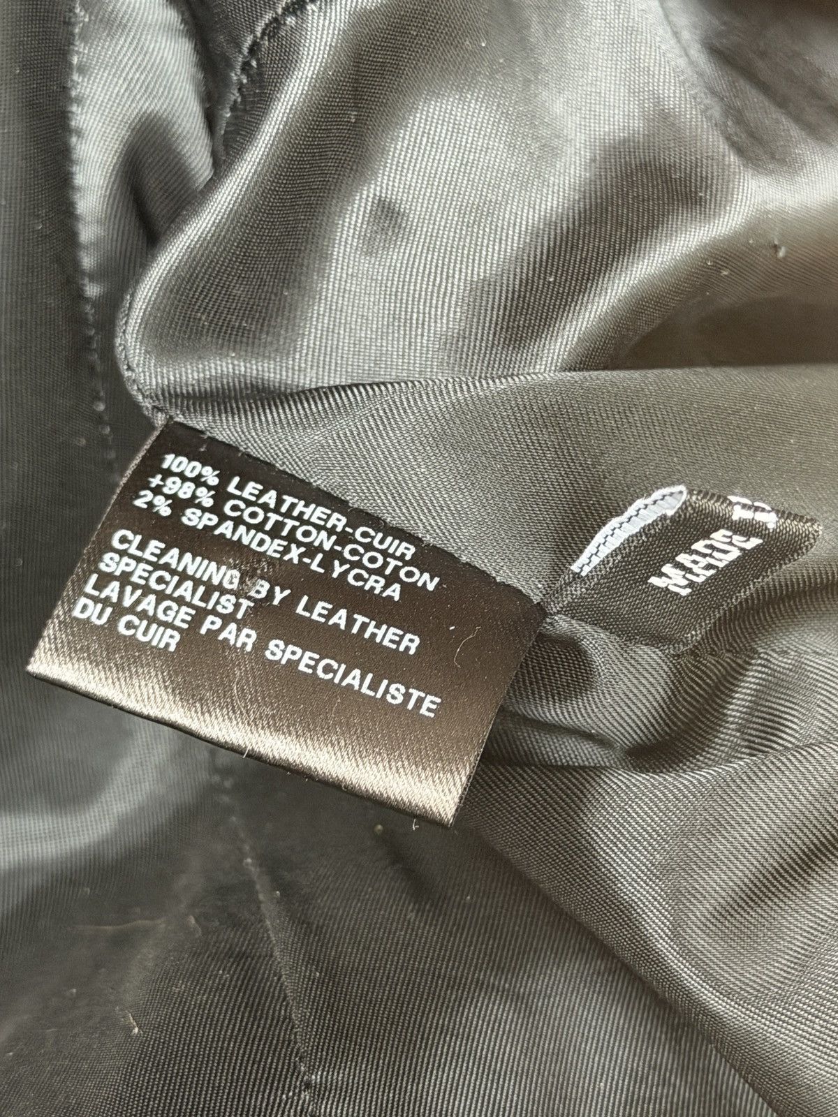 Ann Demeulemeester ann demeulemeester fw12 blue blistered leather jacket 38 Size S / US 4 / IT 40 - 6 Thumbnail