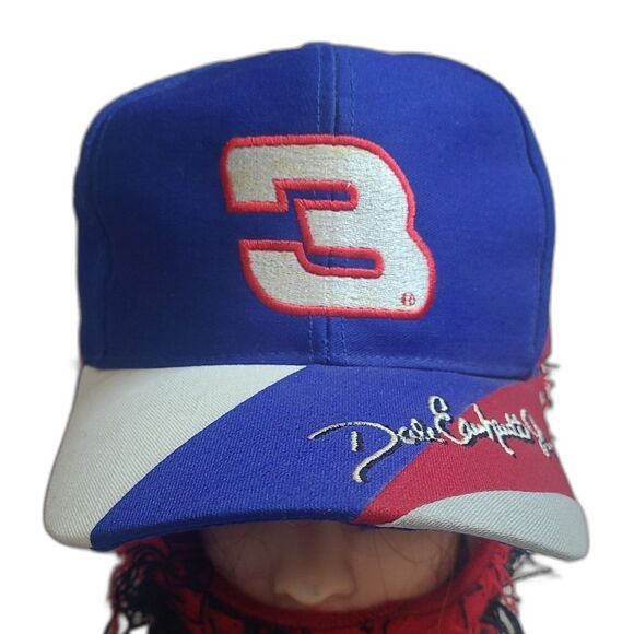 NASCAR Vtg AC Delco Dale Earnhardt Sr. snapback hat #3 Size ONE SIZE - 2 Thumbnail
