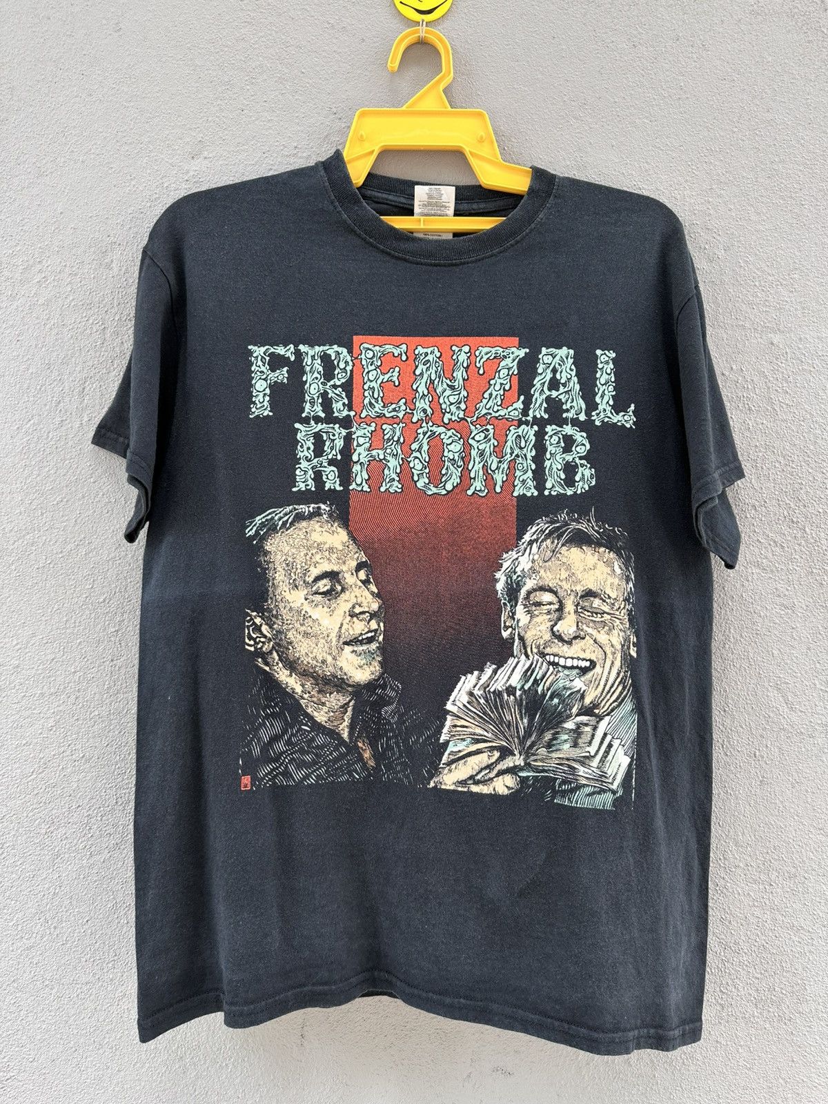 Band Tees Vintage Frenzal Rhomb Australian Punk Rock Faded Tee Size US M / EU 48-50 / 2 - 1 Thumbnail