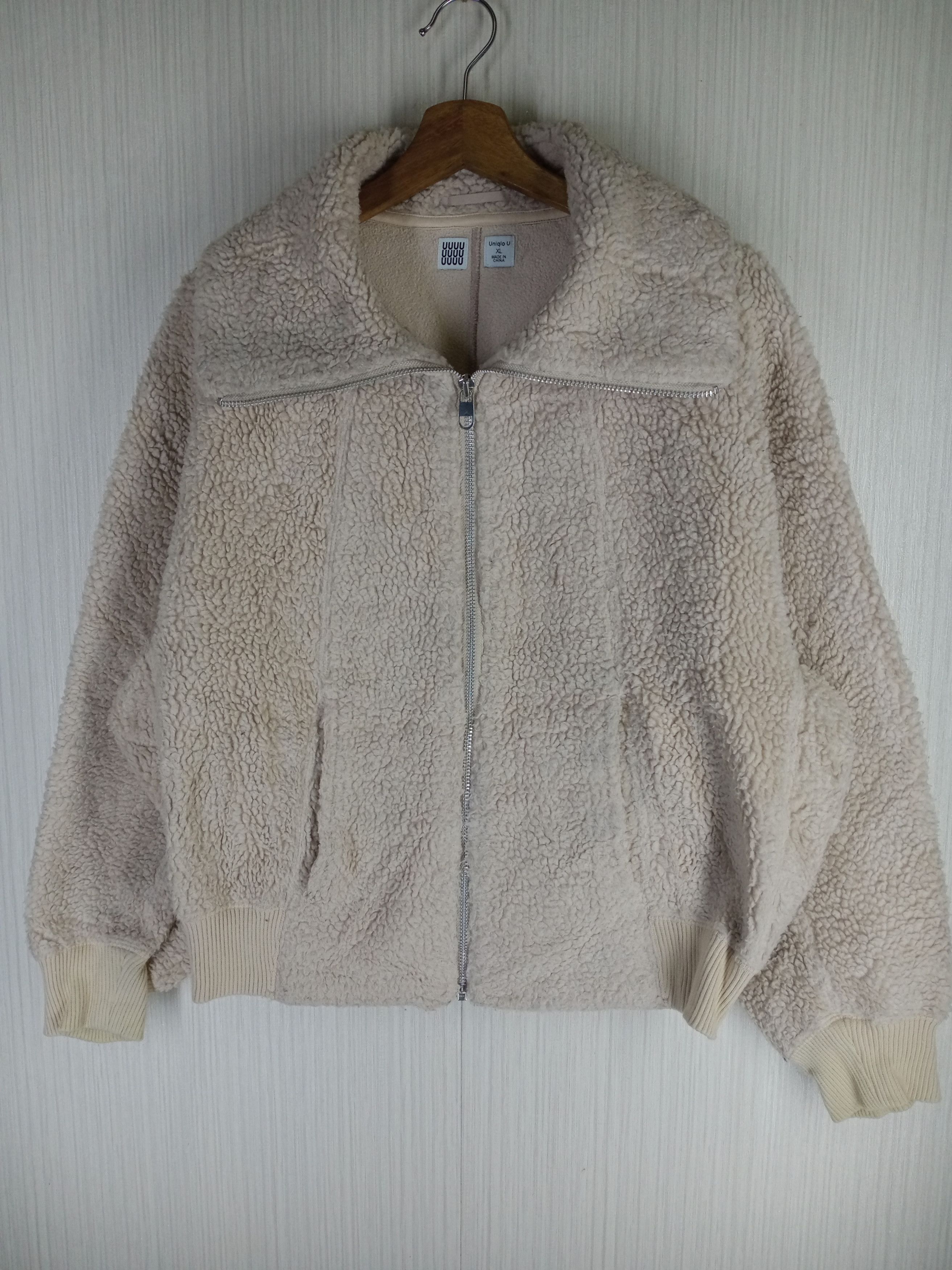 Undercover × Uniqlo Deep Pile Fleece Bomber Jacket Size US XL / EU 56 / 4 - 1 Thumbnail
