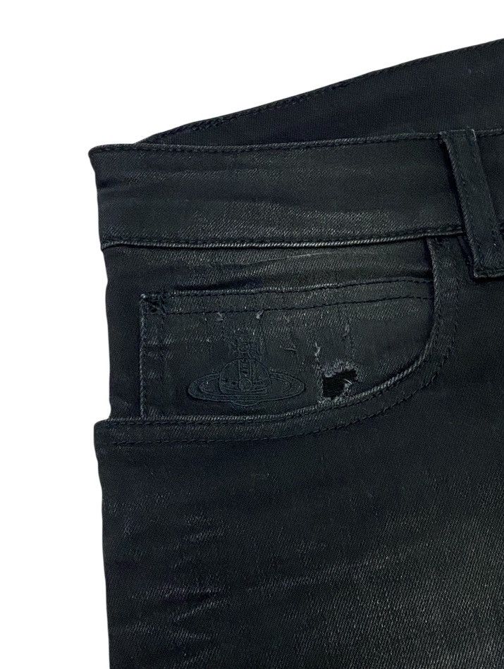 Vivienne Westwood Vivienne Westwood Anglomania Ripped Distressed Skinny Jeans Size US 33 - 4 Thumbnail