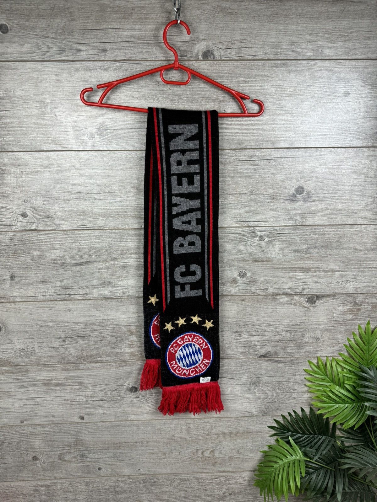 Vintage Vintage Scarf 🧣 Football Club FC Bayern Munchen Size ONE SIZE - 5 Thumbnail
