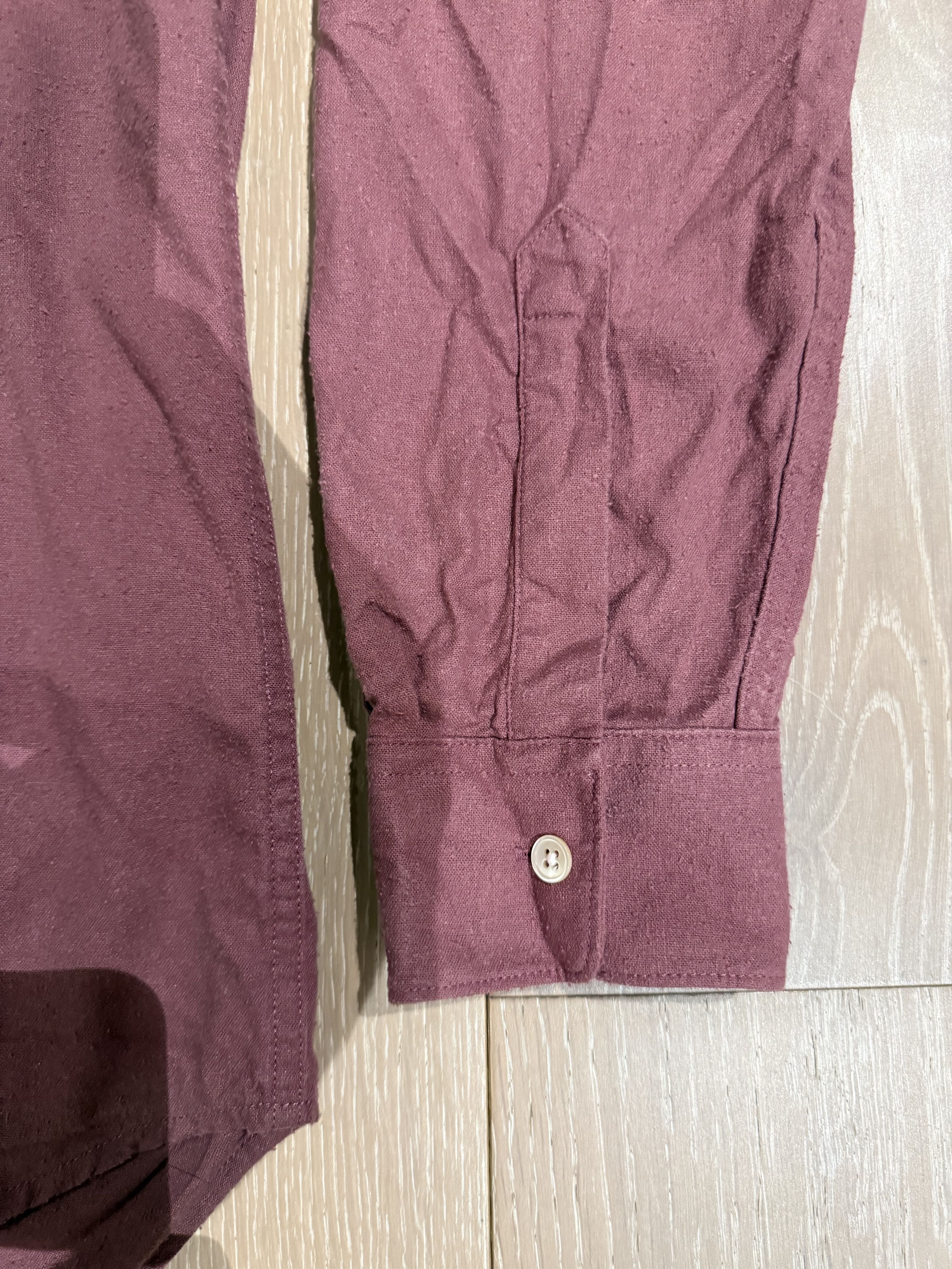 Our Legacy 💚 2022 Our Legacy Silk Noil Classic Shirt Hawthorn Size 50 Size US M / EU 48-50 / 2 - 10 Thumbnail