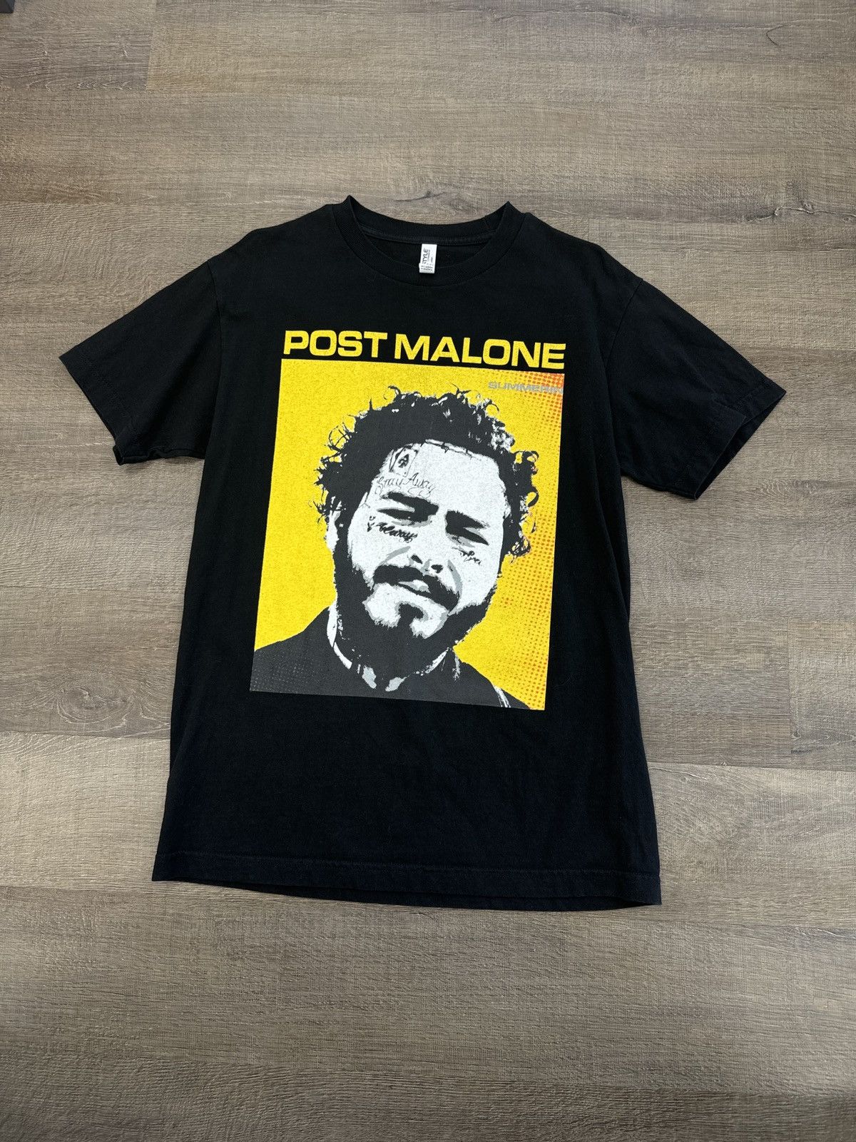Rap Tees × Vintage Vintage Post Malone T Shirt Size US M / EU 48-50 / 2 - 1 Thumbnail