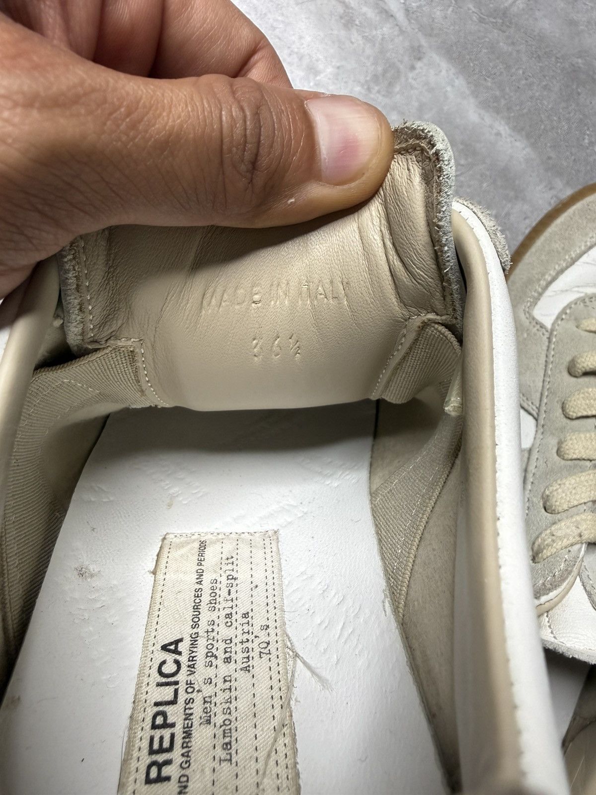 Maison Margiela Maison Margiela Gats Sneakers Size US 6.5 / IT 36.5 - 9 Thumbnail