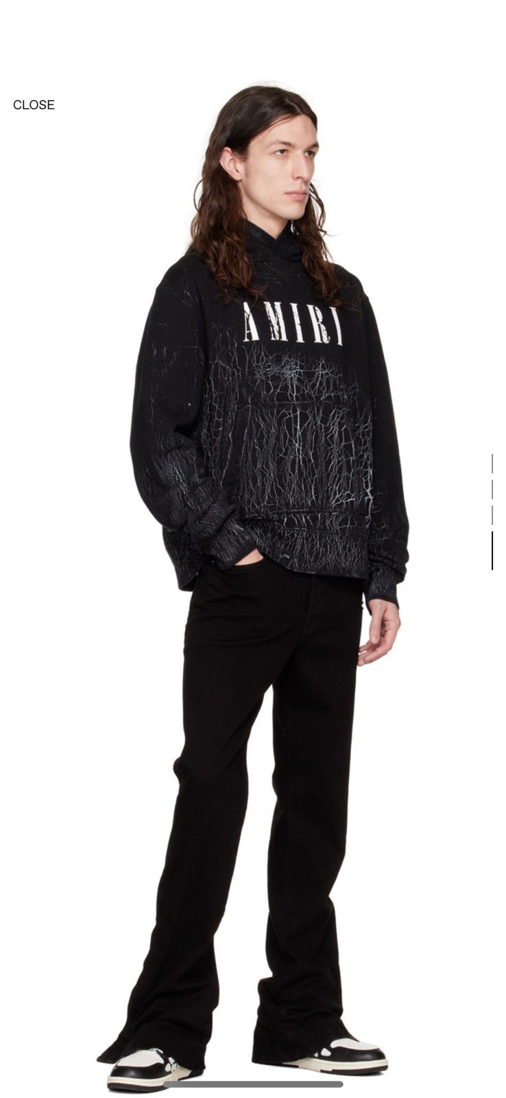 Amiri Amiri Cracked Dye Hoodie Size US L / EU 52-54 / 3 - 1 Thumbnail