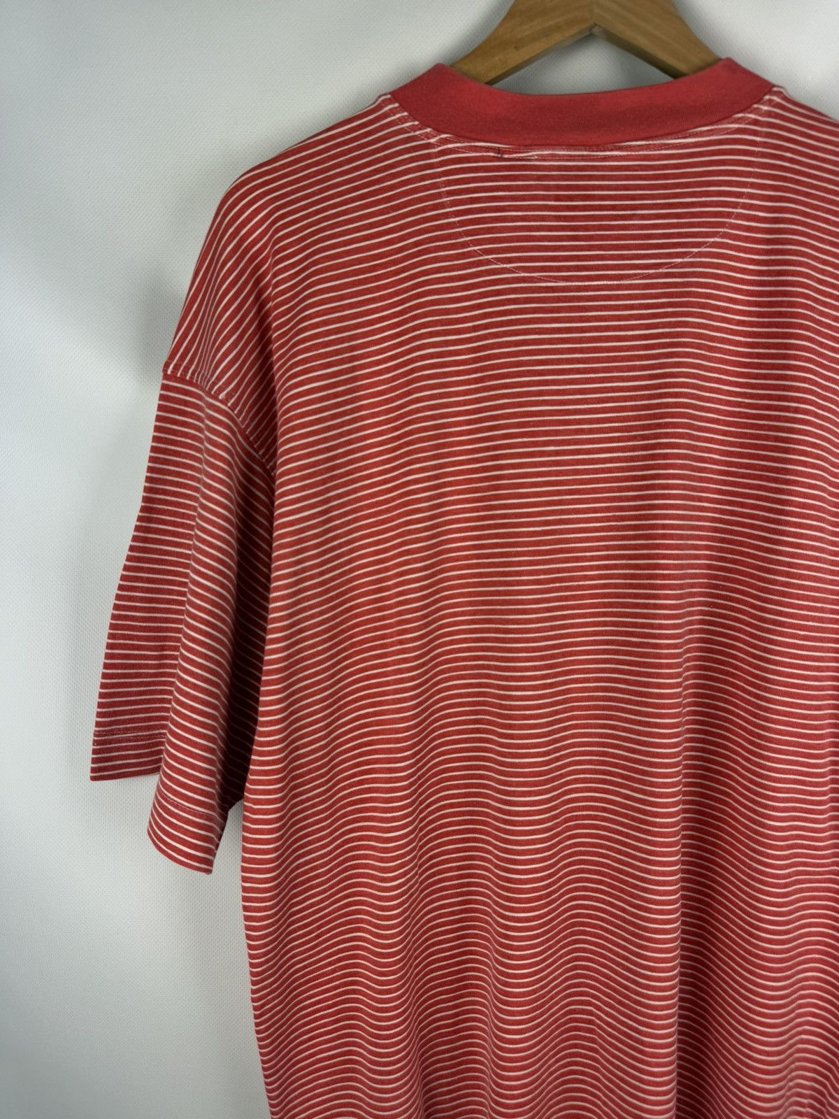 Oshkosh OshKosh B’gosh Workwear Striped Short Sleeve Cotton T Shirt Size US L / EU 52-54 / 3 - 13 Thumbnail